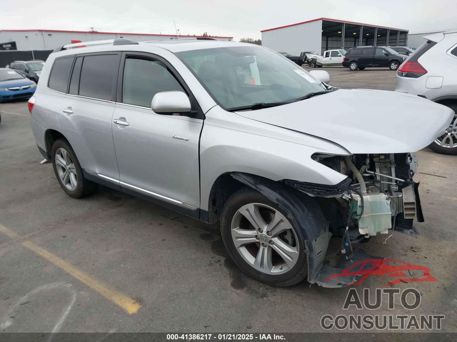 TOYOTA HIGHLANDER 2012 - 5TDYK3EH0CS051660
