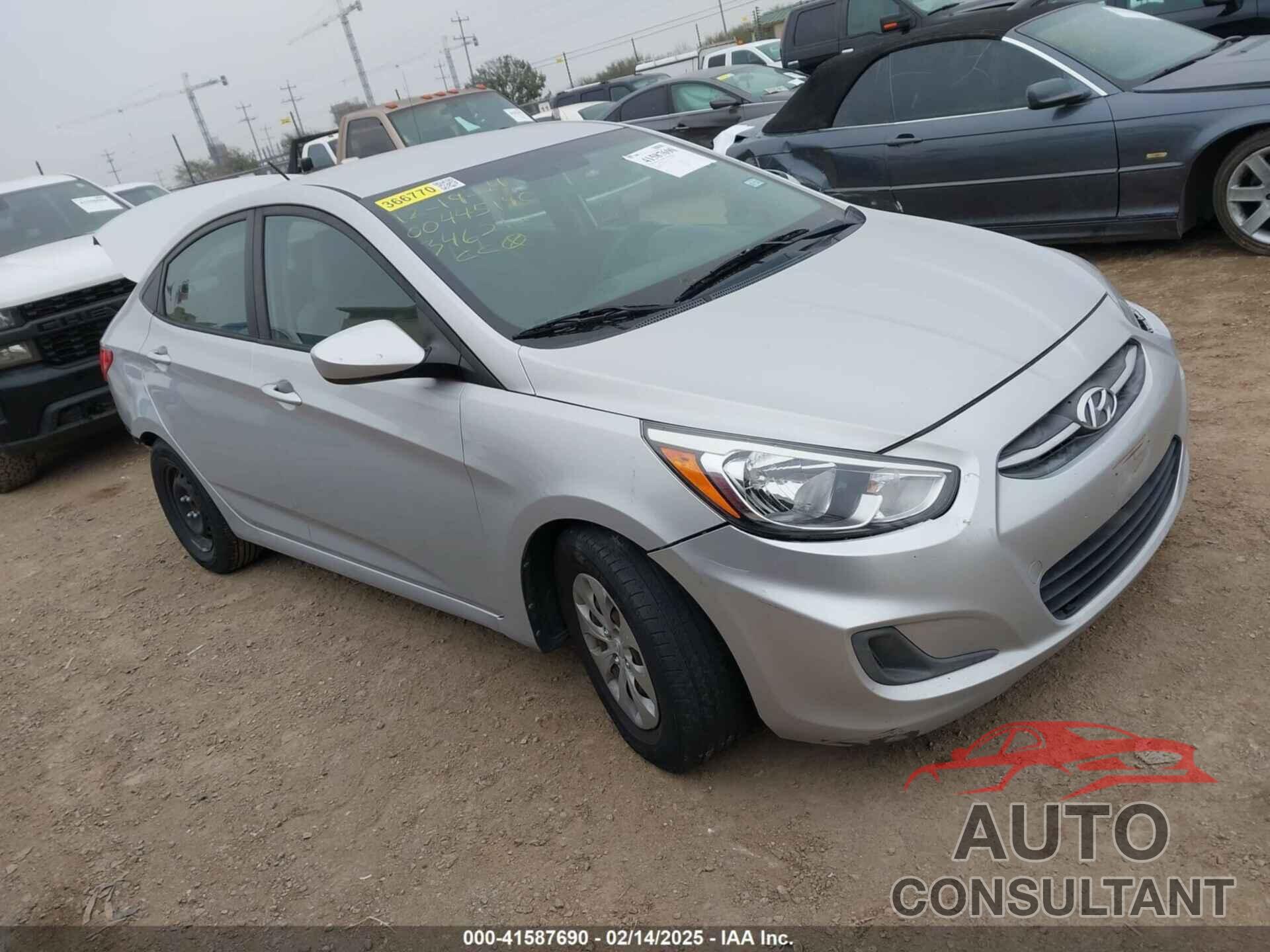 HYUNDAI ACCENT 2017 - KMHCT4AE3HU346212