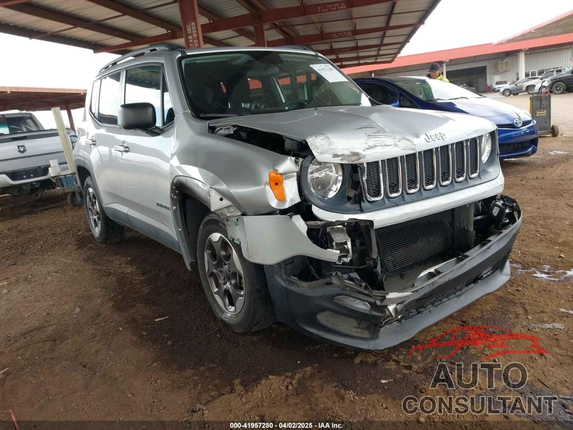 JEEP RENEGADE 2017 - ZACCJAAB3HPE48593