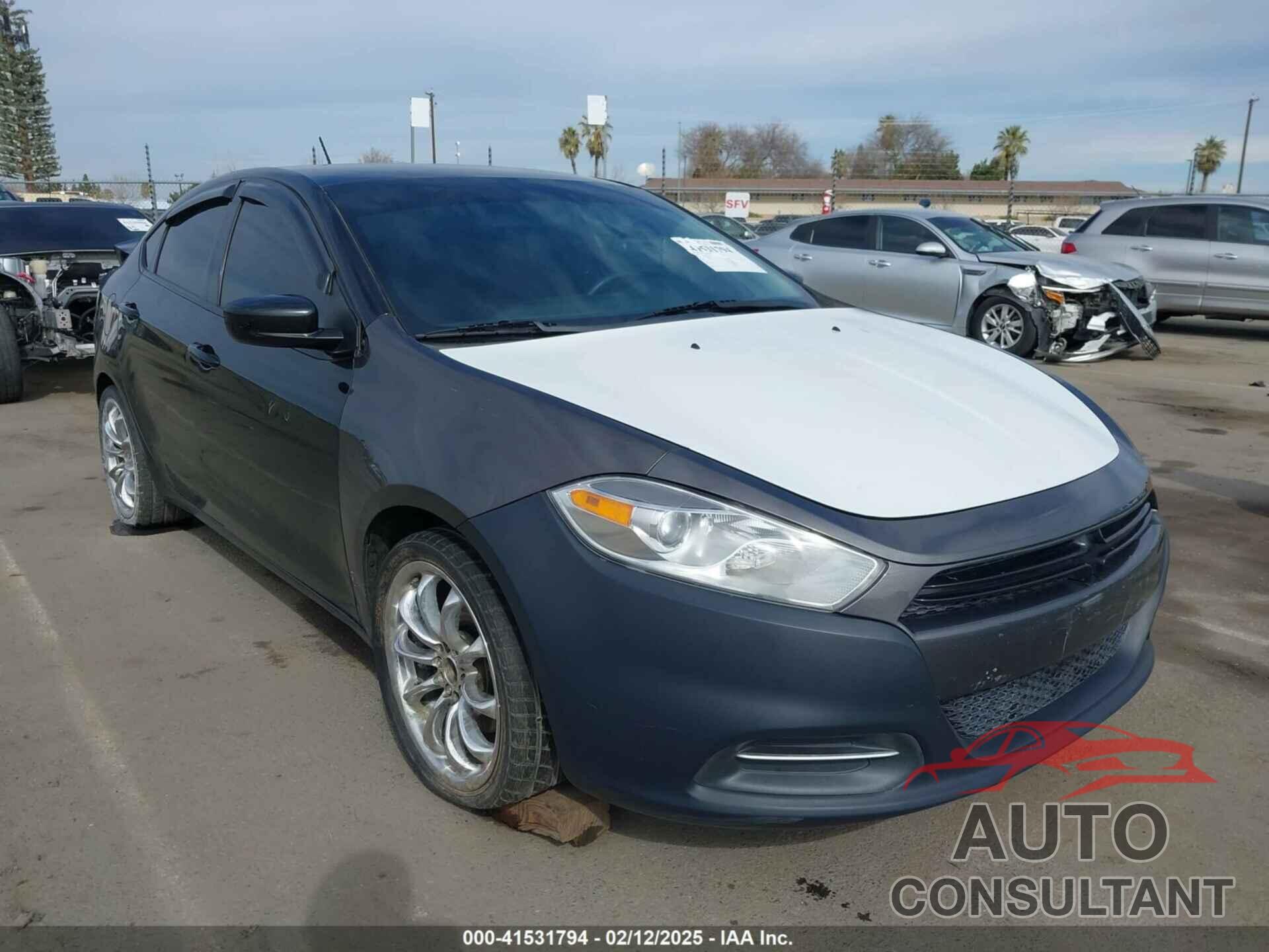 DODGE DART 2015 - 1C3CDFAA2FD311611