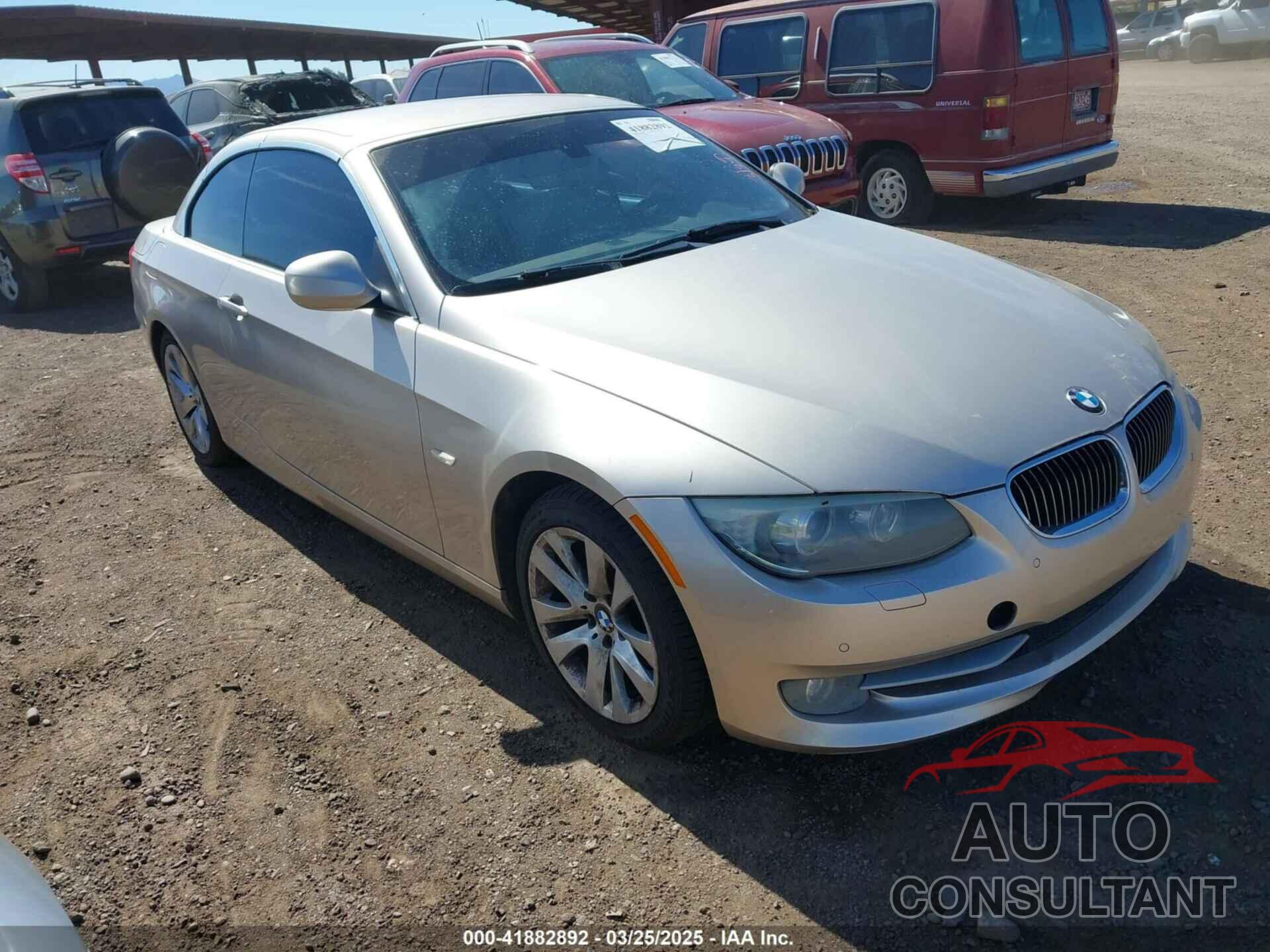 BMW 328I 2012 - WBADW7C53CE728609