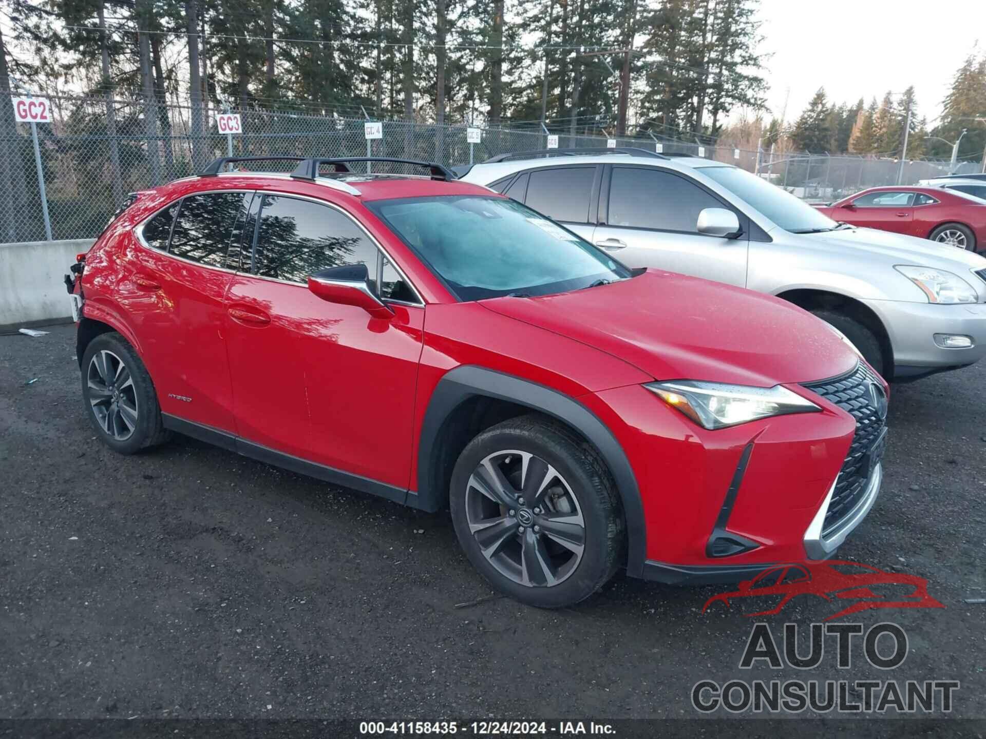 LEXUS UX 250H 2019 - JTHU9JBHXK2002084