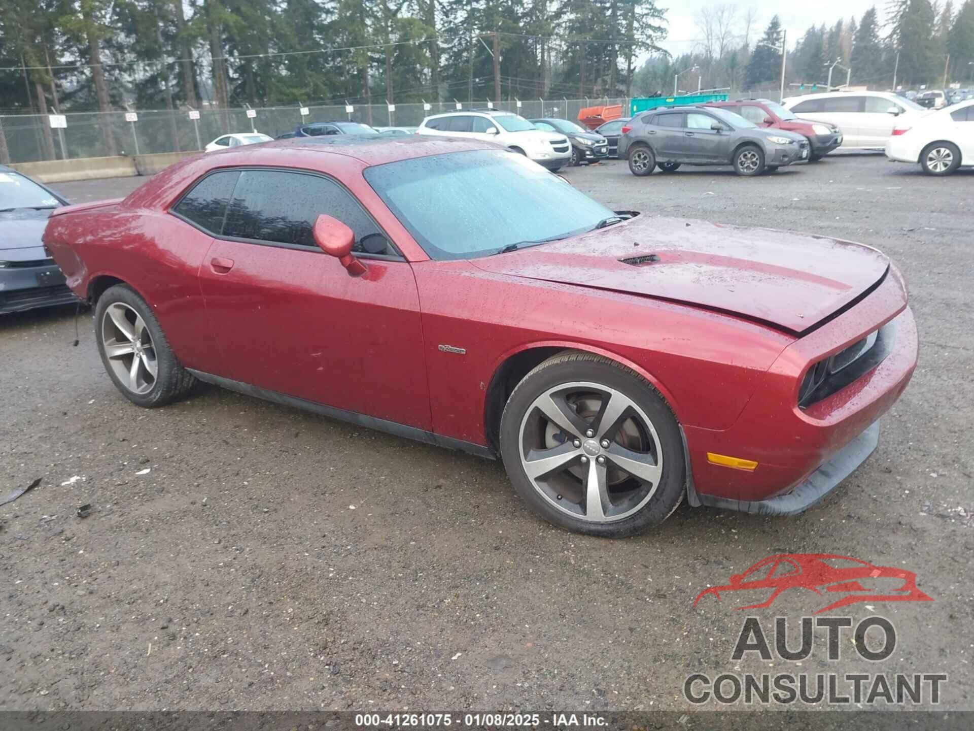 DODGE CHALLENGER 2014 - 2C3CDYAG7EH294113