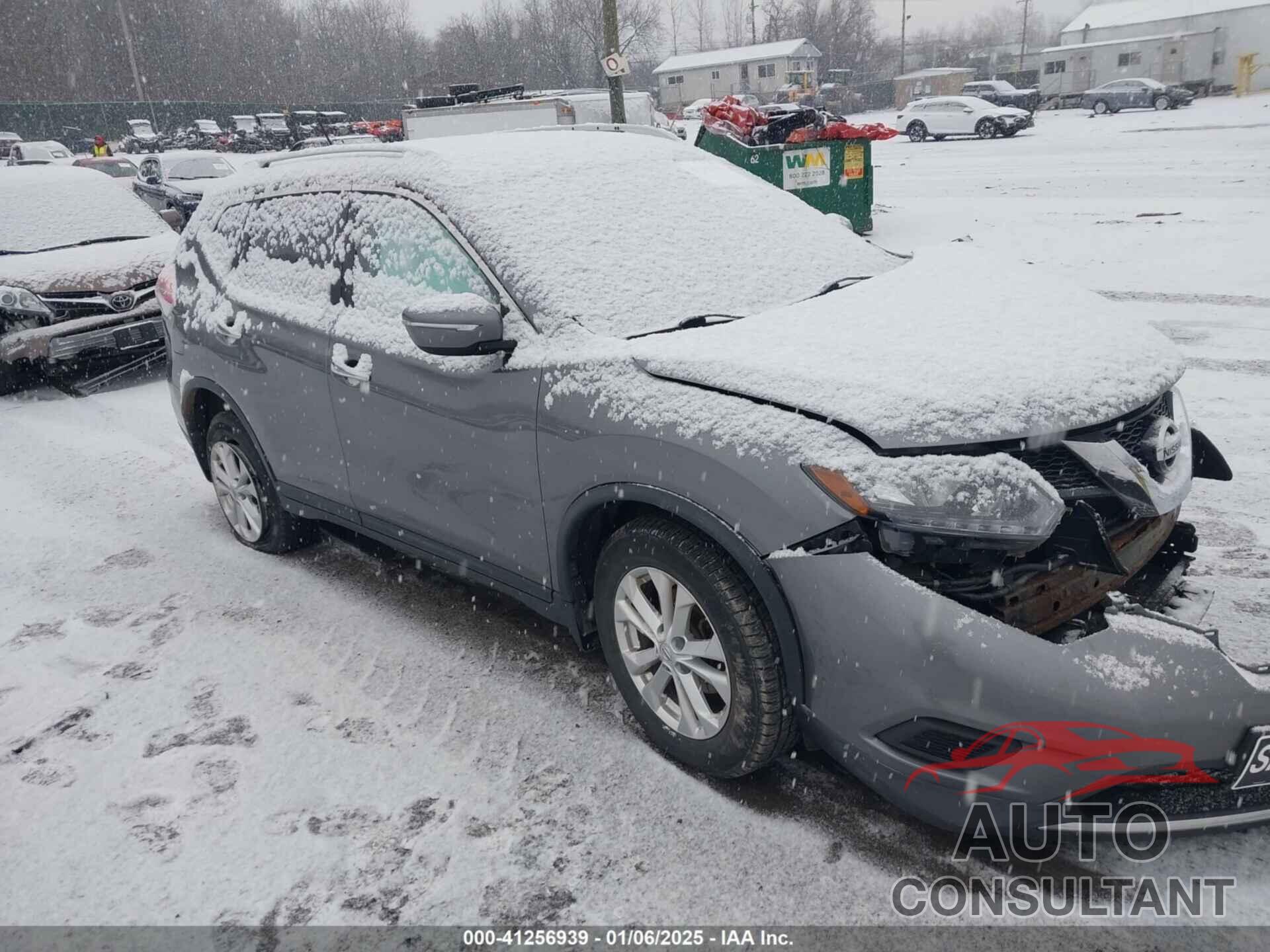NISSAN ROGUE 2015 - KNMAT2MV6FP533564