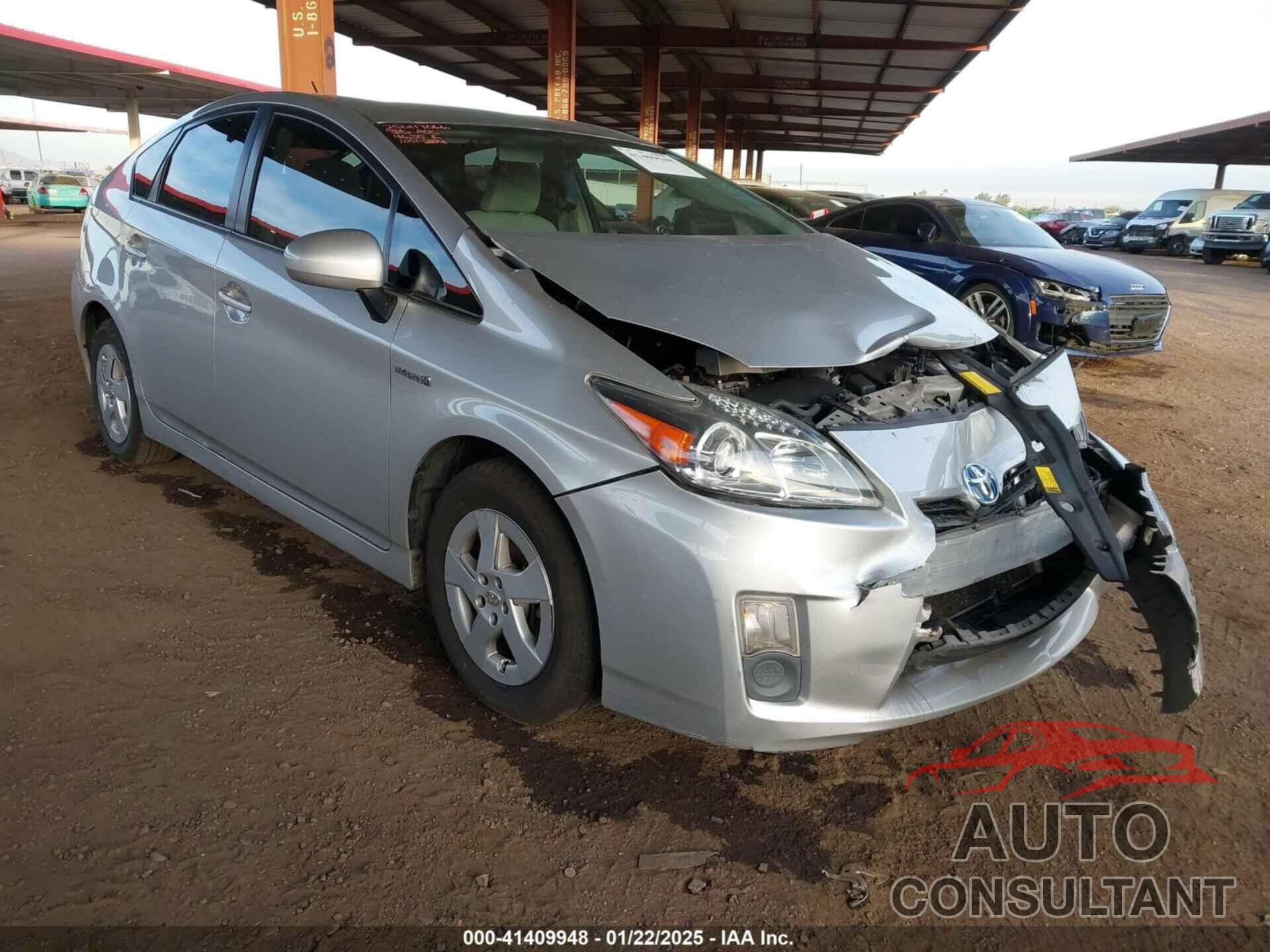 TOYOTA PRIUS 2010 - JTDKN3DU8A1124635