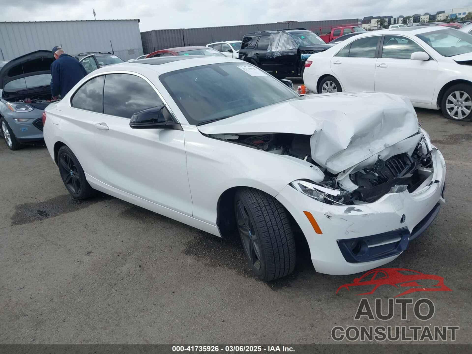 BMW 230I 2017 - WBA2F9C38H7A40346