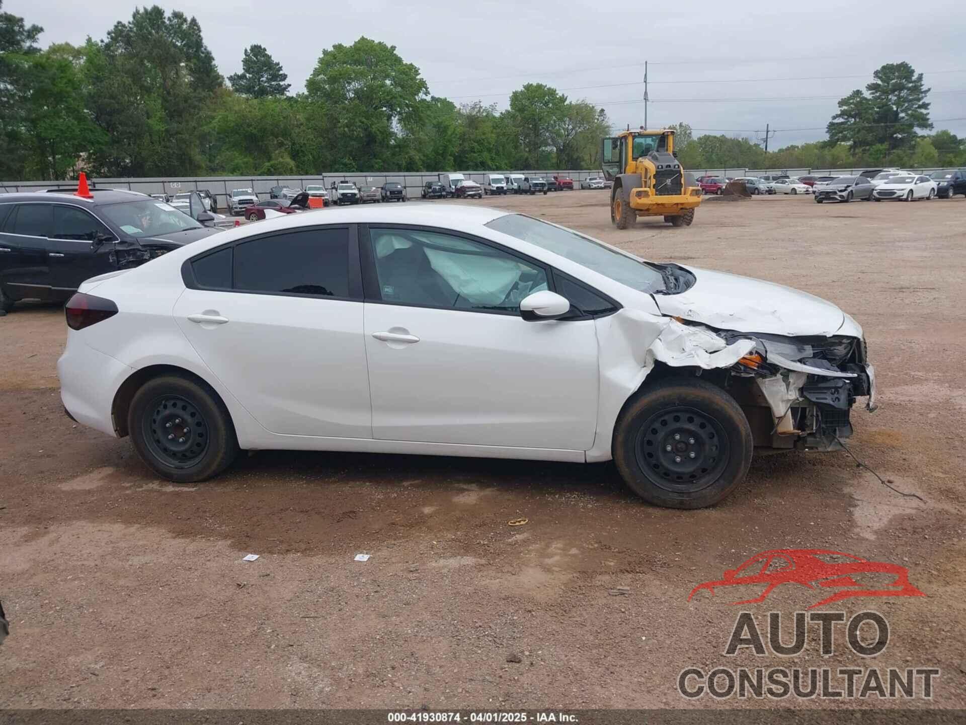 KIA FORTE 2017 - 3KPFL4A76HE072067