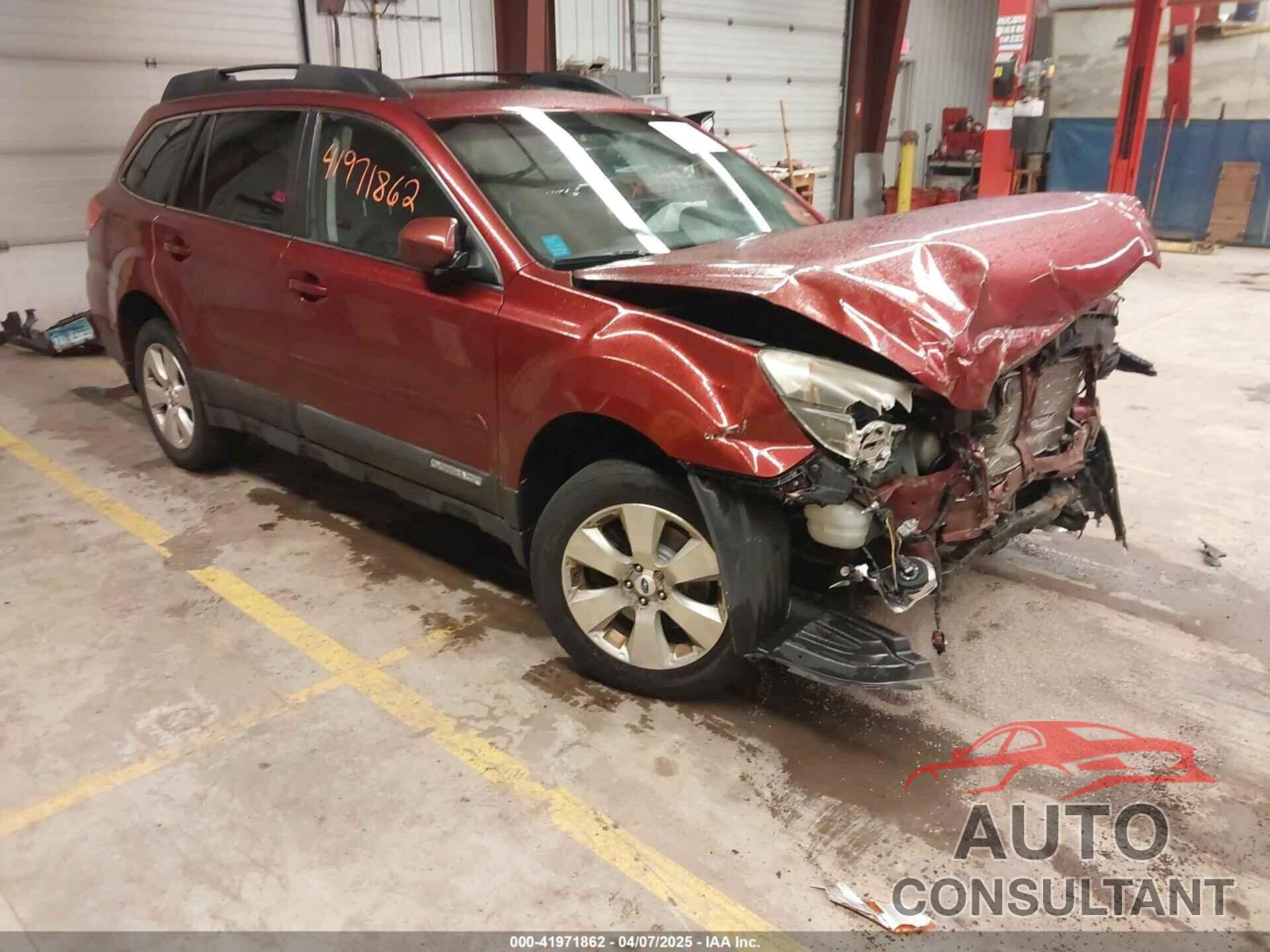 SUBARU OUTBACK 2012 - 4S4BRDKC7C2263104