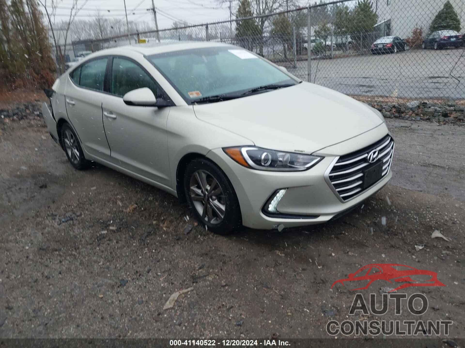 HYUNDAI ELANTRA 2017 - 5NPD84LF0HH171105