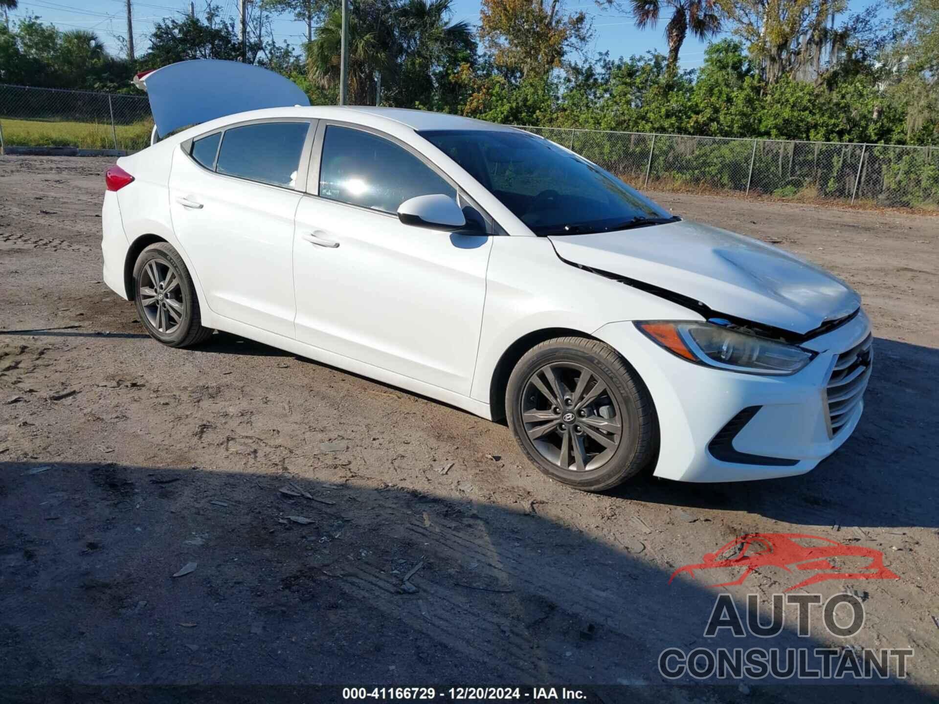 HYUNDAI ELANTRA 2018 - 5NPD84LF3JH250726