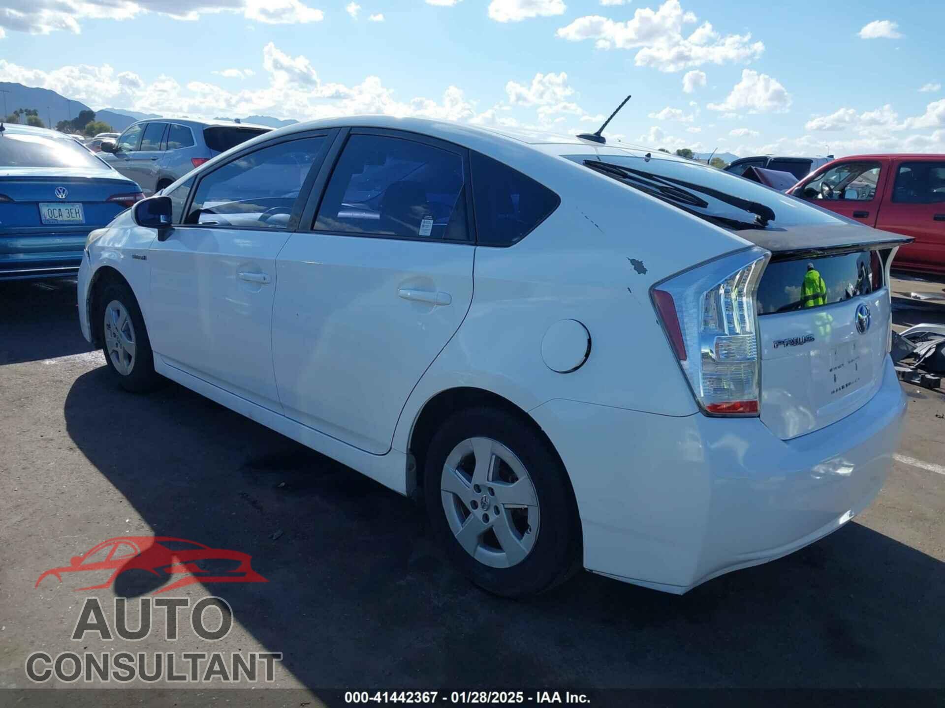 TOYOTA PRIUS 2011 - JTDKN3DU8B5324666