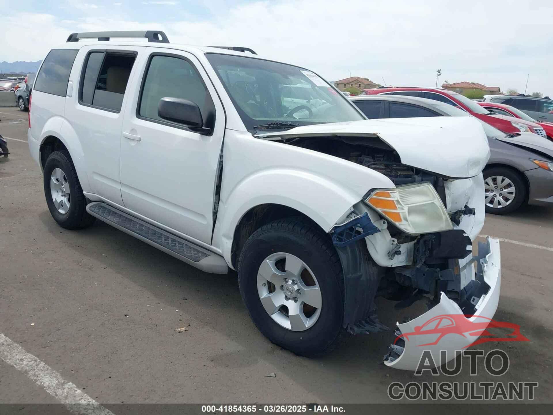 NISSAN PATHFINDER 2012 - 5N1AR1NN2CC622425