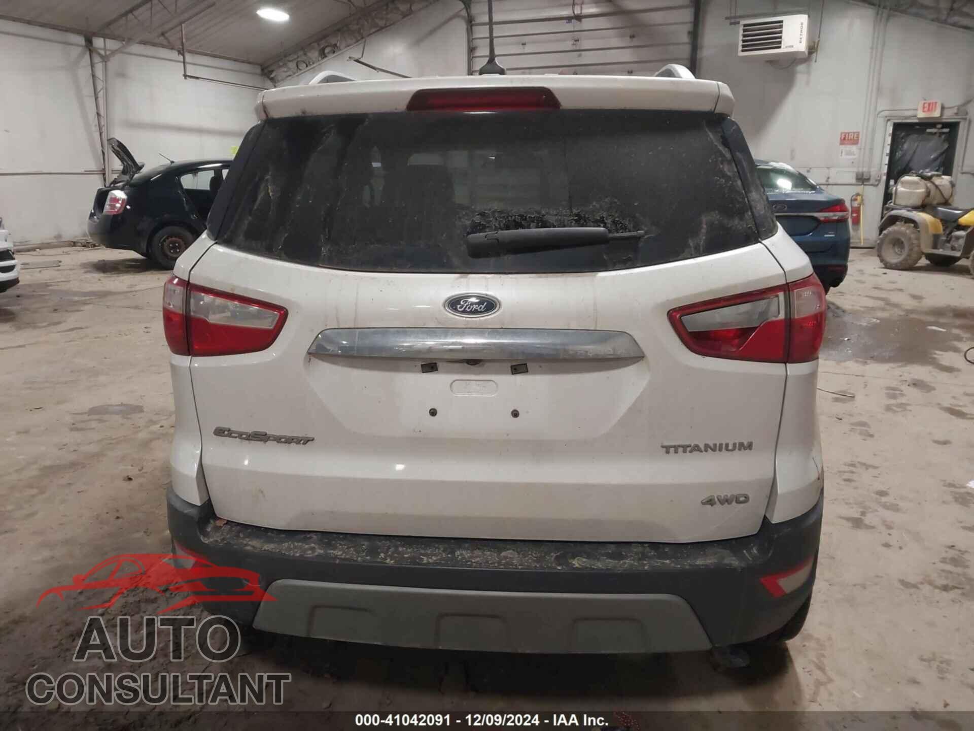 FORD ECOSPORT 2019 - MAJ6S3KL3KC280596