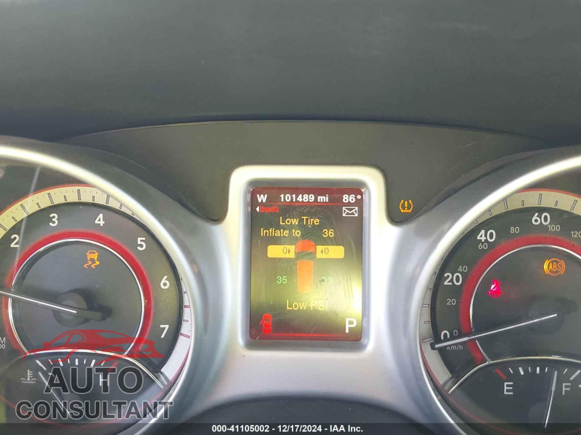 DODGE JOURNEY 2017 - 3C4PDCBB7HT612097
