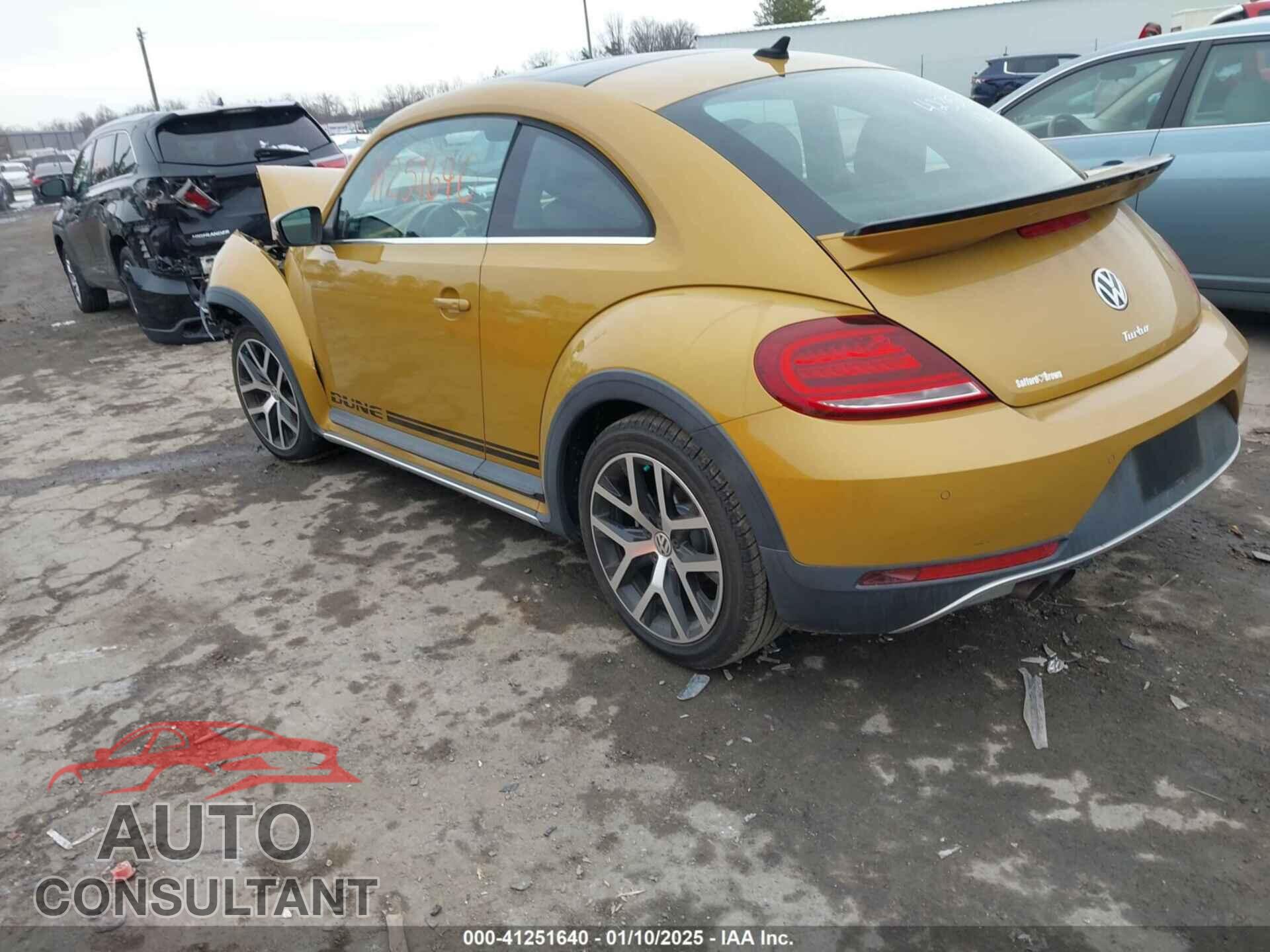 VOLKSWAGEN BEETLE 2017 - 3VWS17AT3HM616563