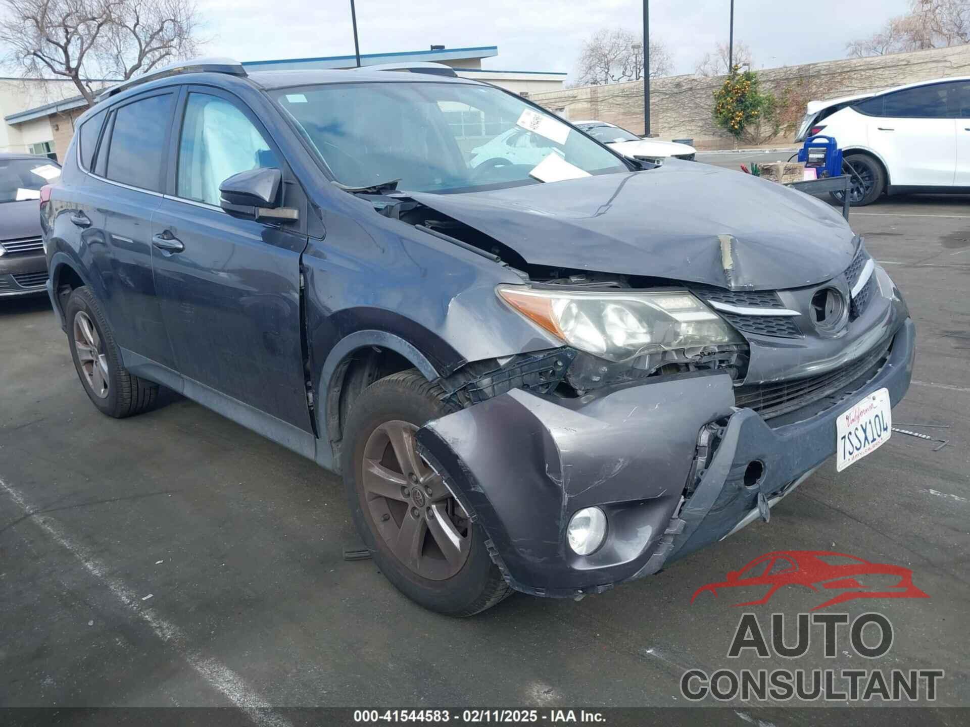 TOYOTA RAV4 2015 - 2T3WFREV7FW166571