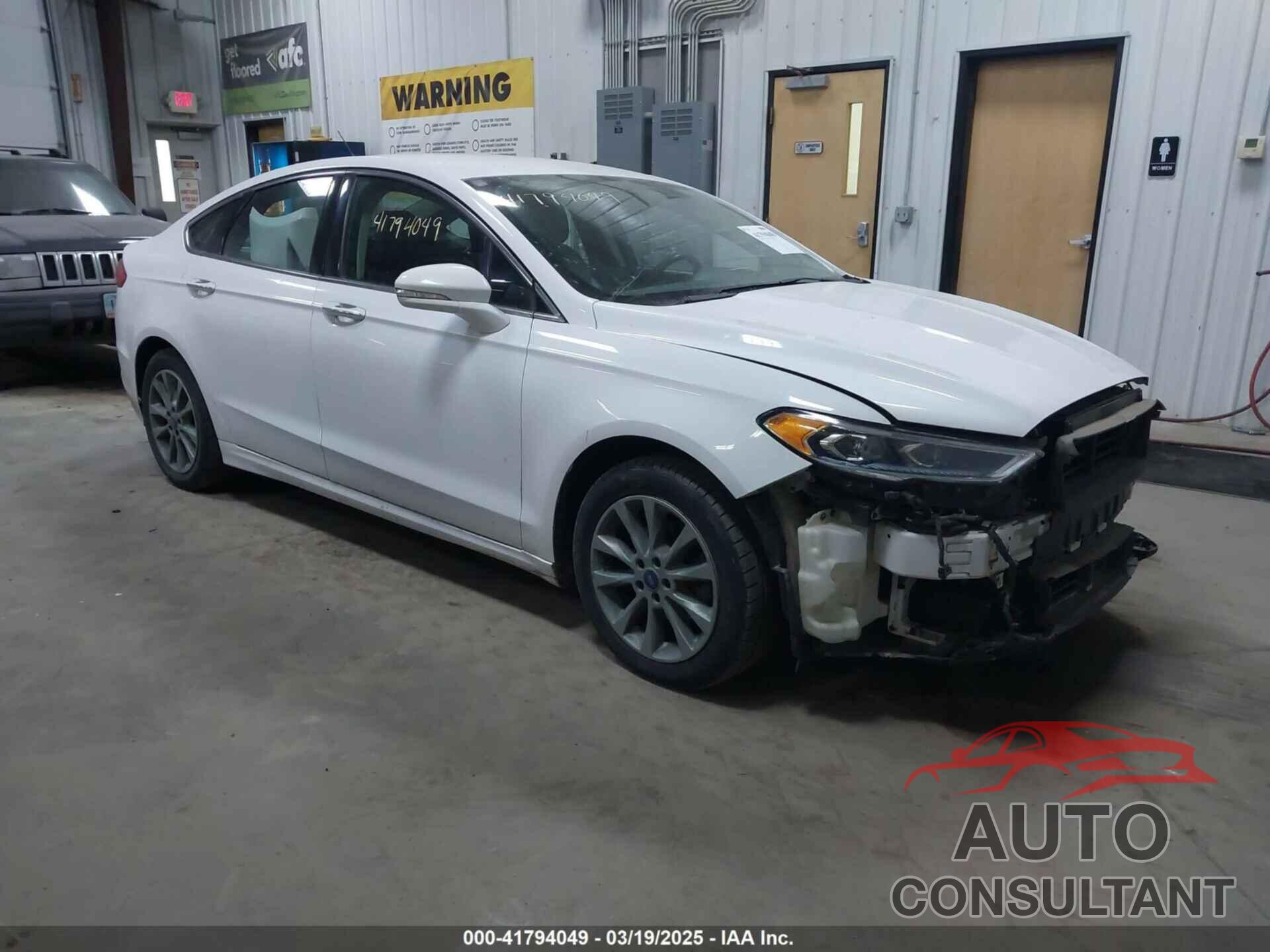 FORD FUSION 2017 - 3FA6P0HD2HR177728