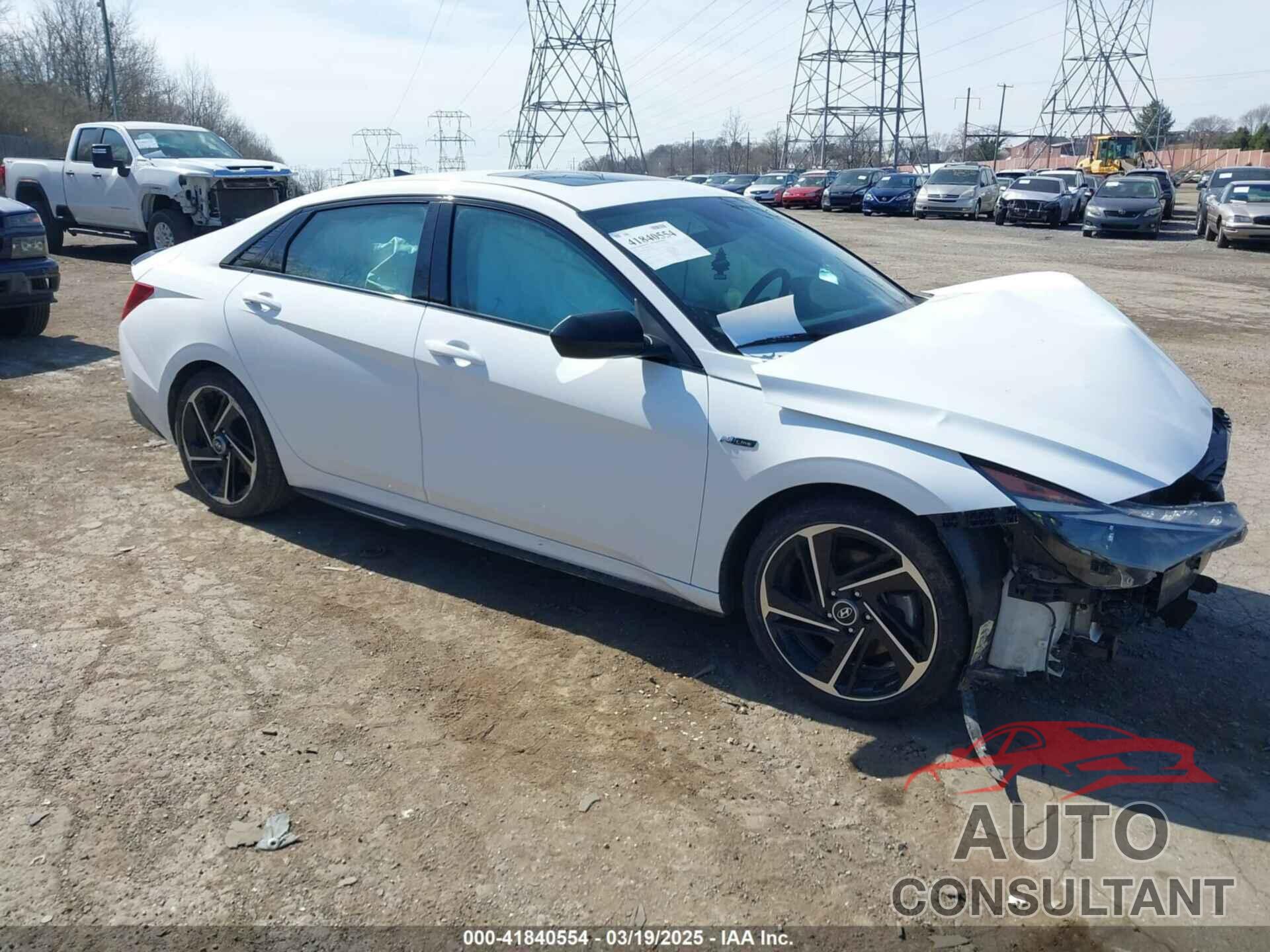 HYUNDAI ELANTRA 2023 - KMHLR4AF3PU576645