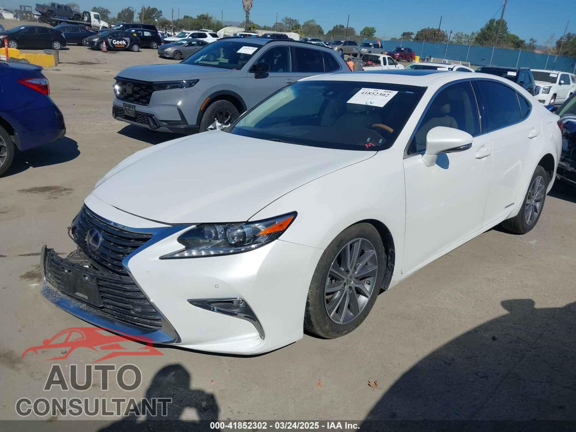 LEXUS ES 2017 - JTHBW1GG8H2137766