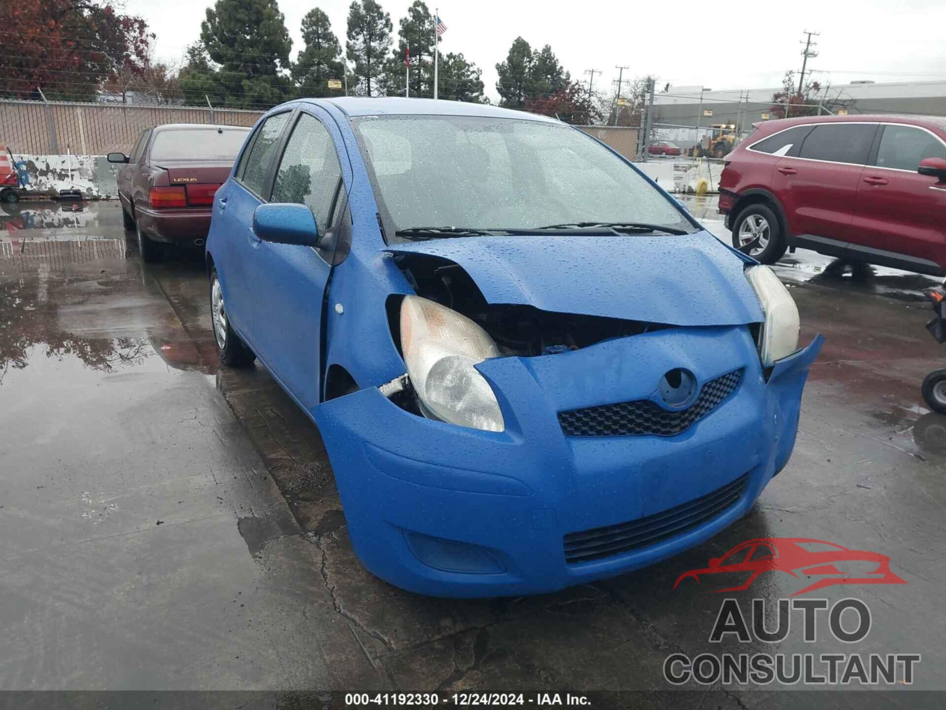 TOYOTA YARIS 2010 - JTDKT4K36A5317509