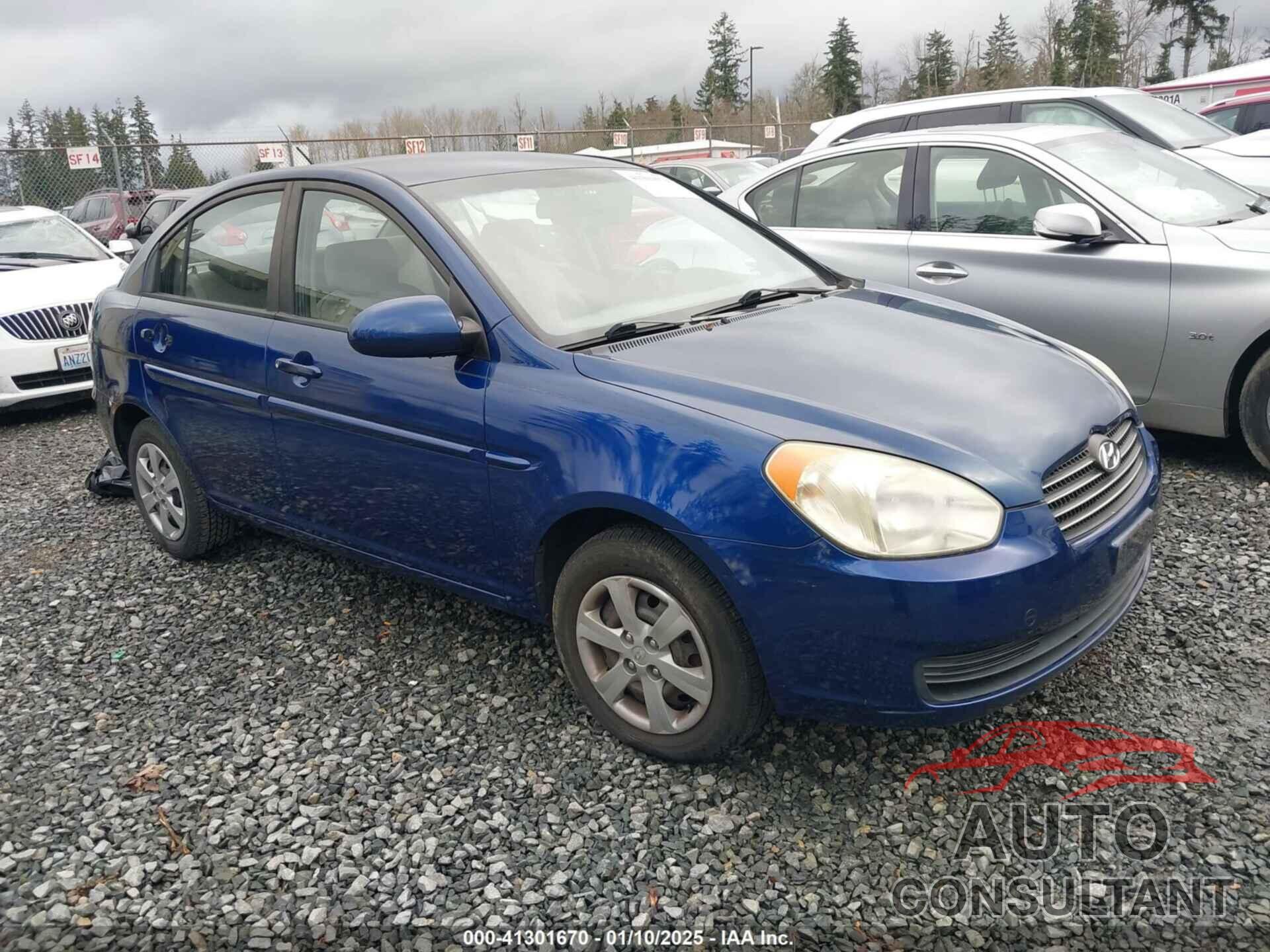 HYUNDAI ACCENT 2009 - KMHCN46C59U373737