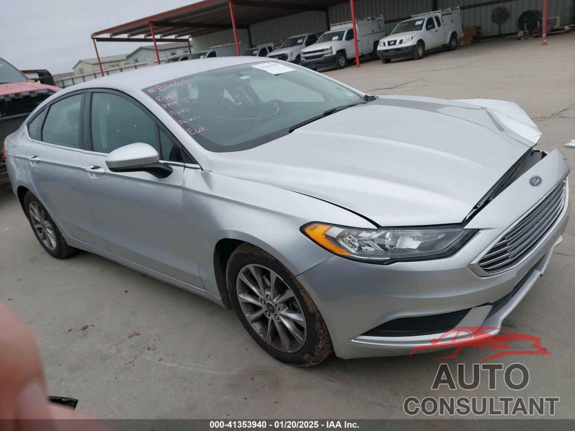 FORD FUSION 2017 - 3FA6P0HD8HR129036