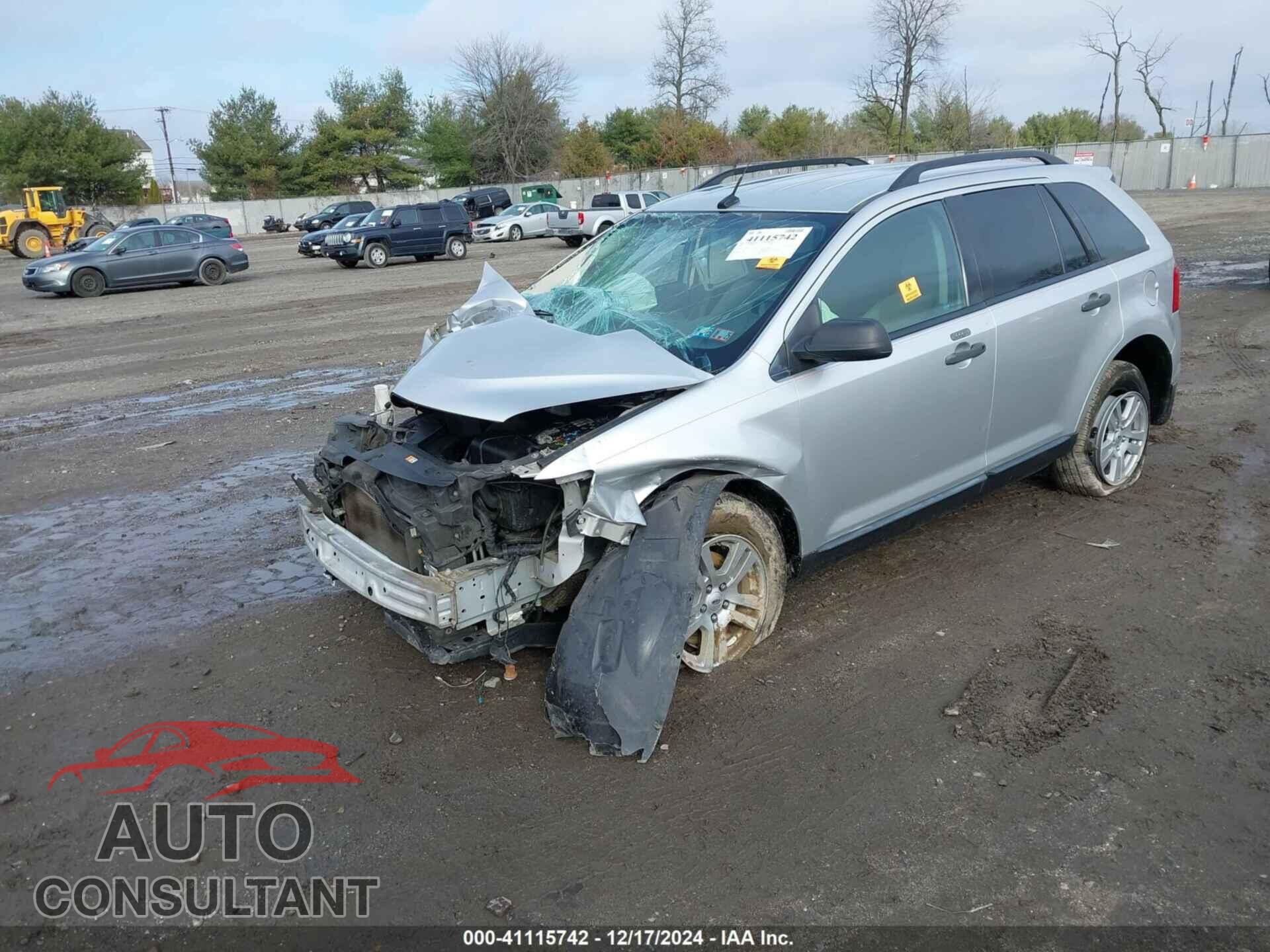 FORD EDGE 2012 - 2FMDK3GC2CBA86553
