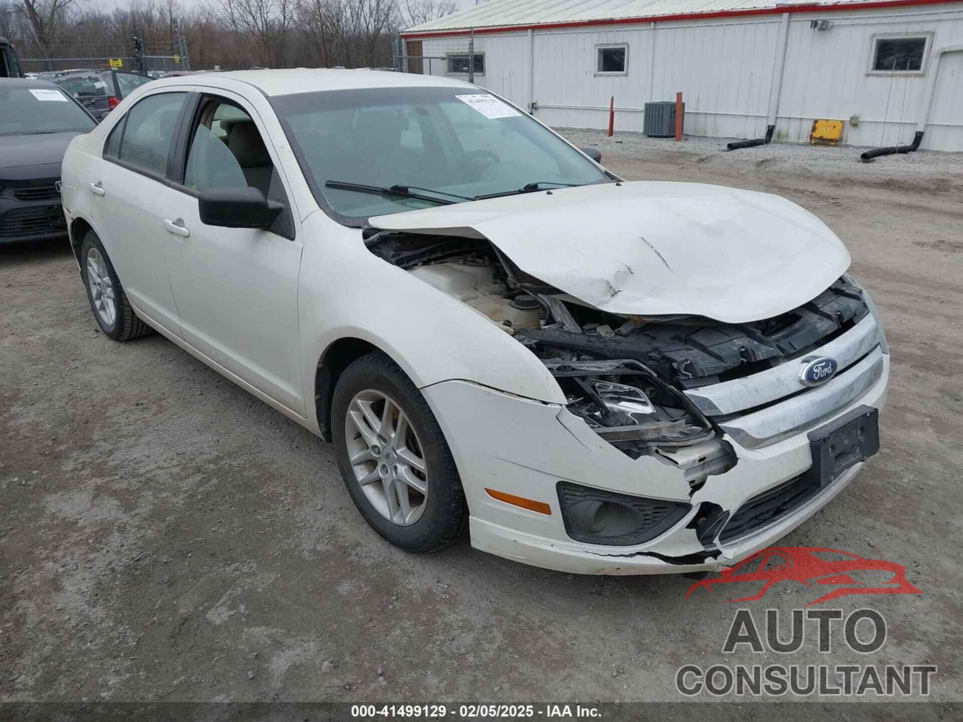 FORD FUSION 2012 - 3FAHP0GA9CR430116