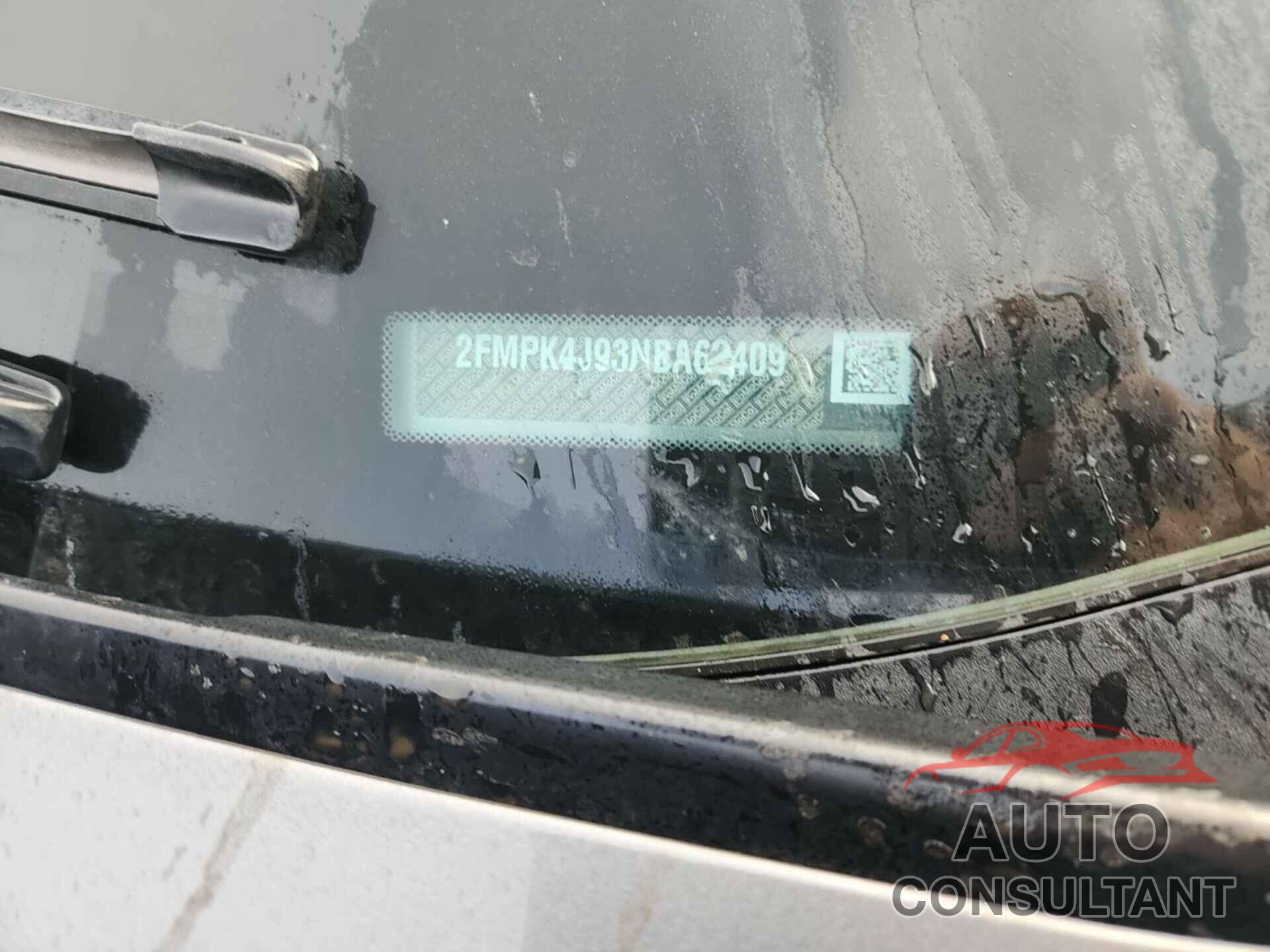 FORD EDGE 2022 - 2FMPK4J93NBA62409