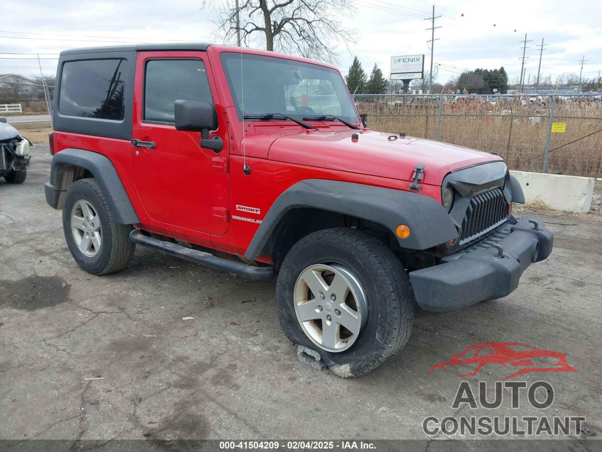 JEEP WRANGLER 2011 - 1J4AA2D12BL510068