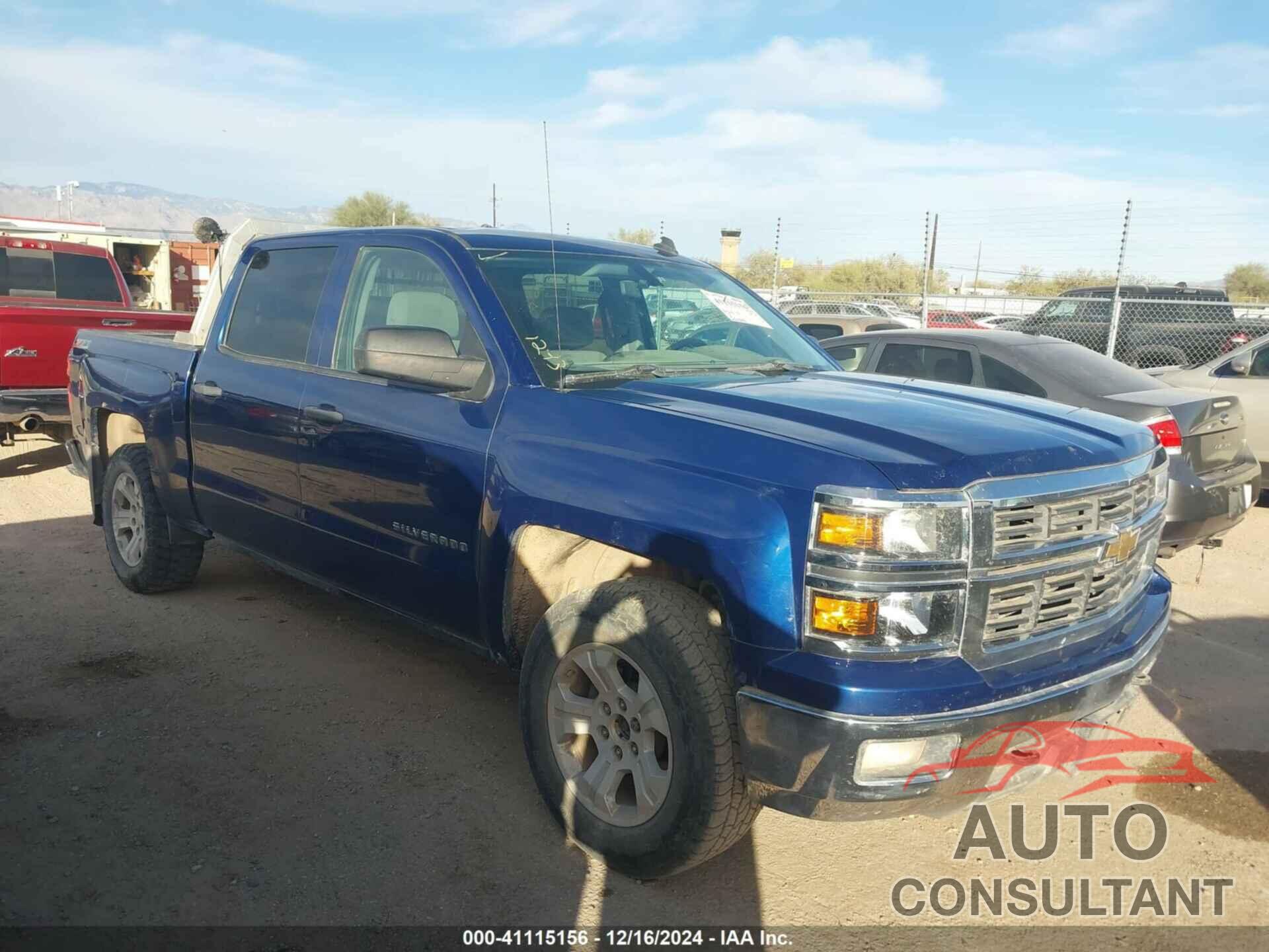 CHEVROLET SILVERADO 1500 2014 - 3GCUKREH1EG280917