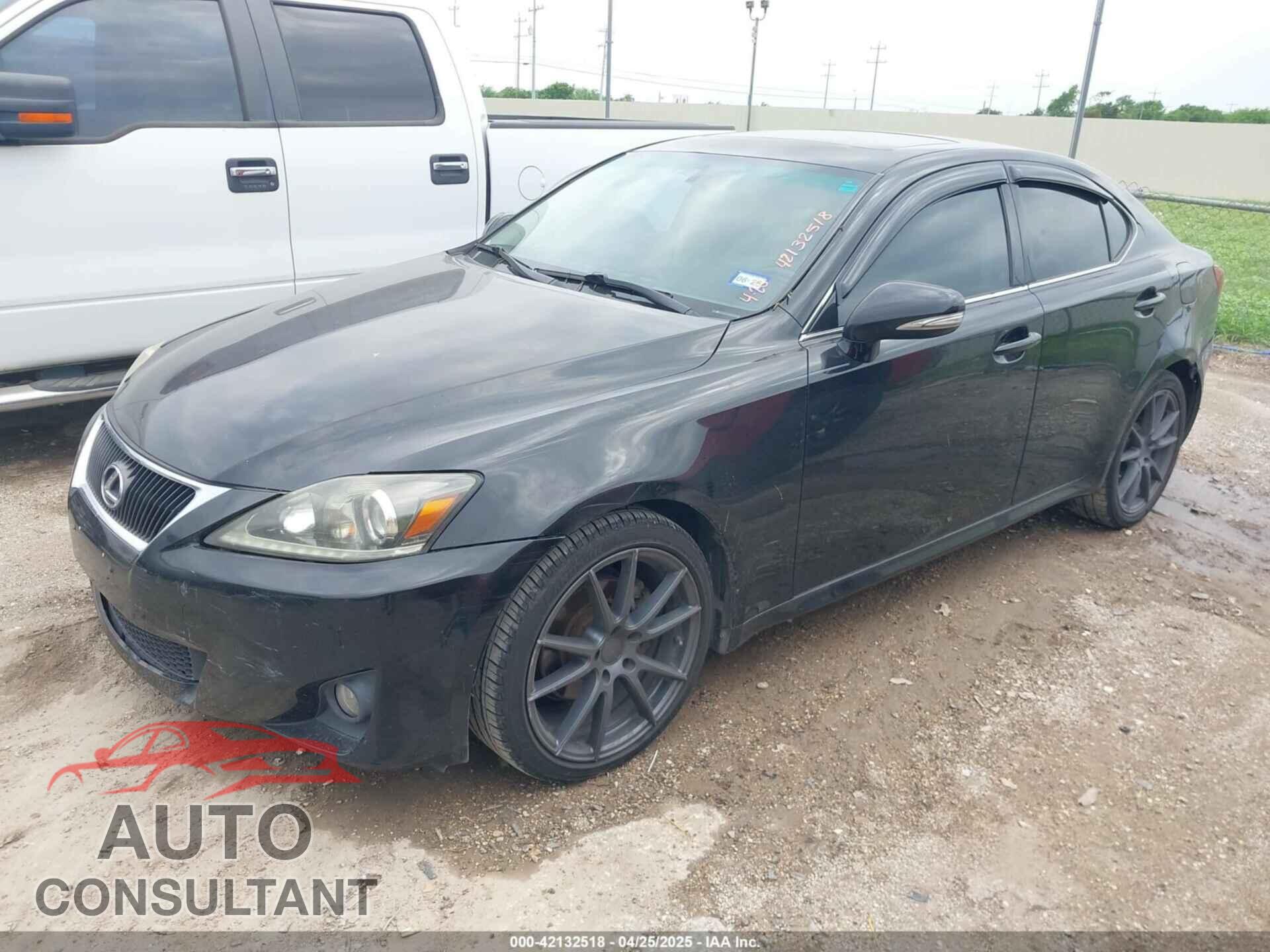 LEXUS IS 250 2012 - JTHBF5C24C5161720