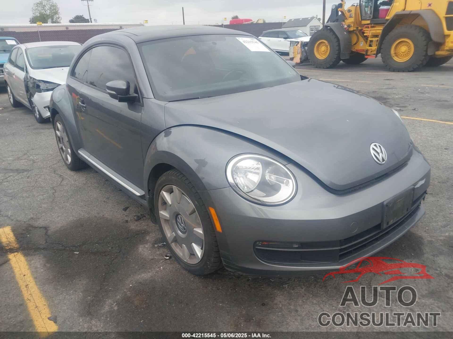 VOLKSWAGEN BEETLE 2013 - 3VWJP7AT6DM667477