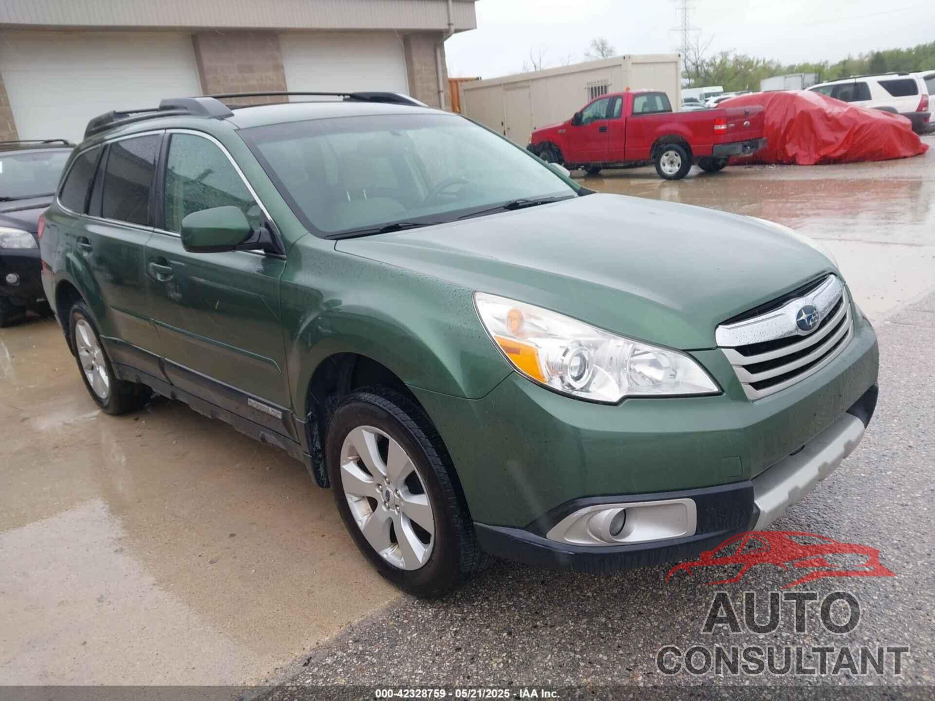 SUBARU OUTBACK 2012 - 4S4BRBKC5C3241732