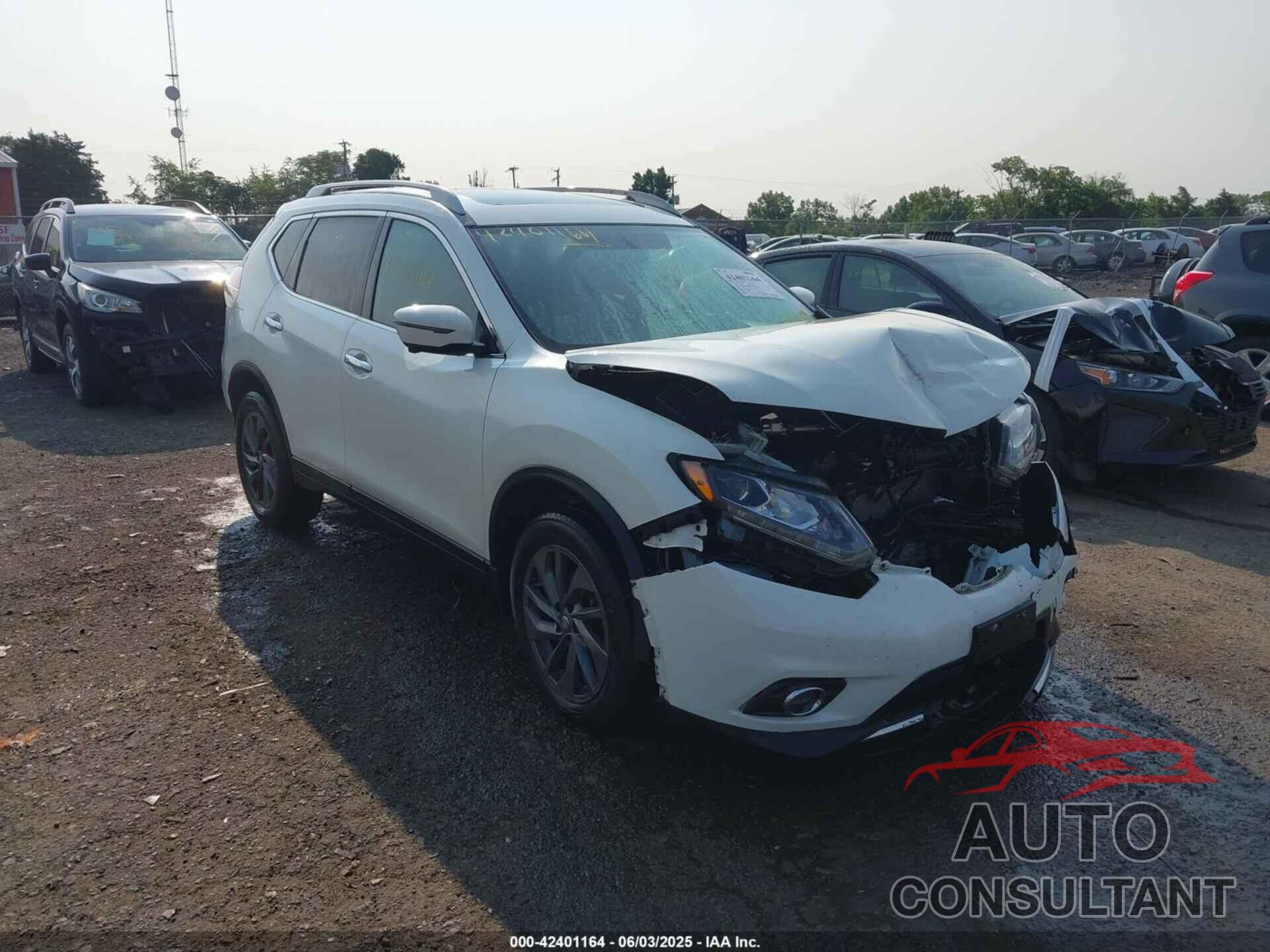 NISSAN ROGUE 2016 - 5N1AT2MV6GC844089