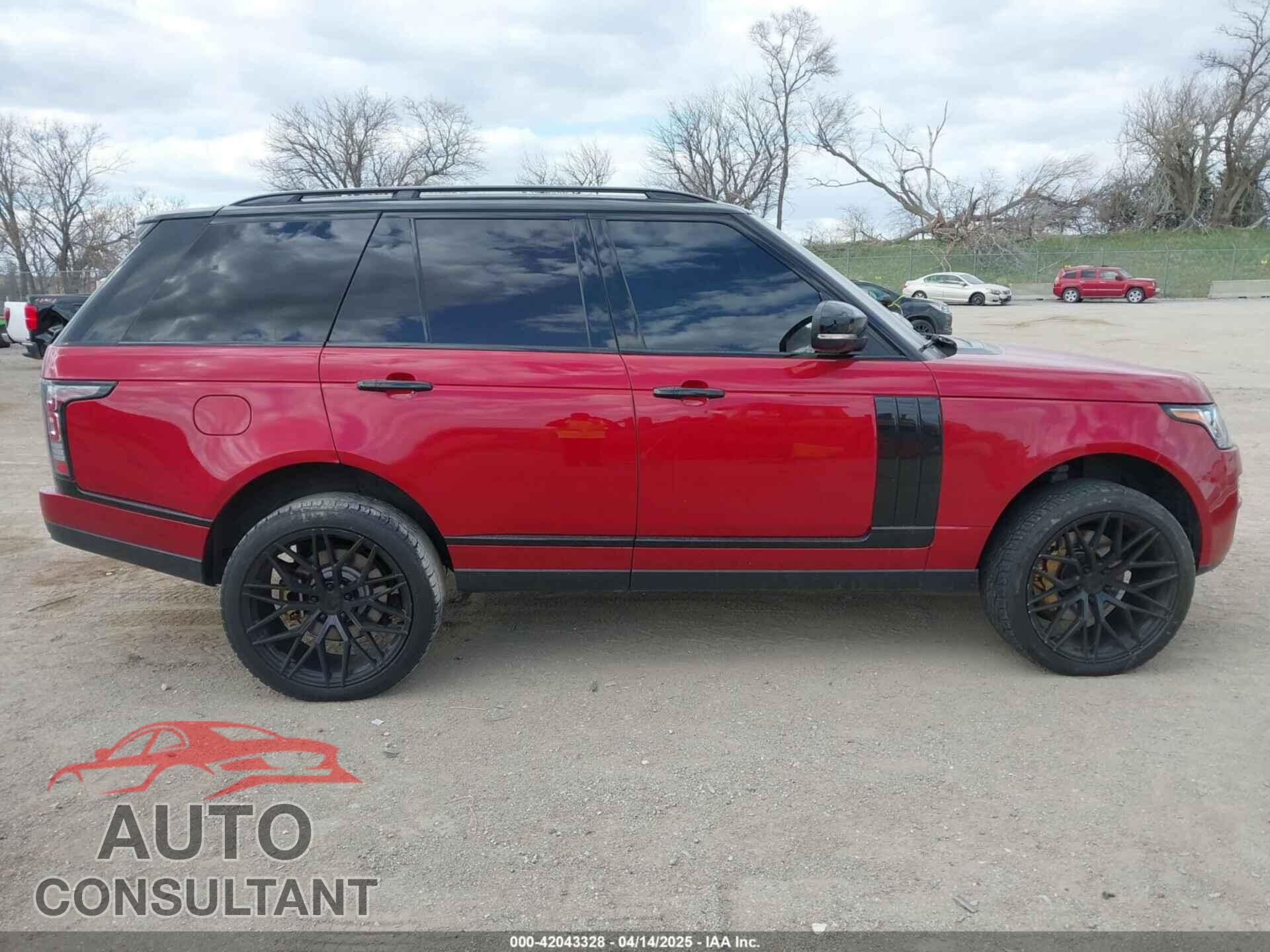 LAND ROVER RANGE ROVER 2017 - SALGS2FE3HA331421