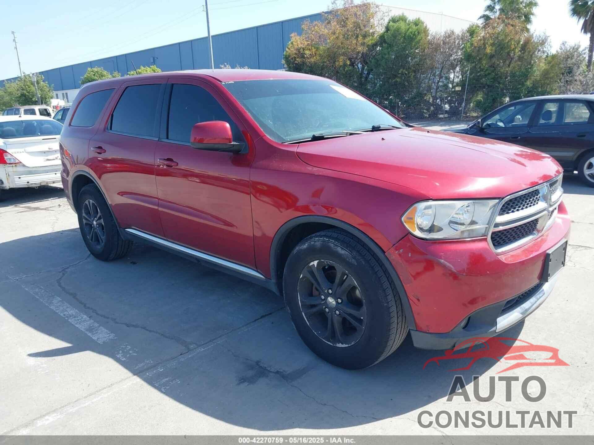 DODGE DURANGO 2013 - 1C4RDHAG5DC662120