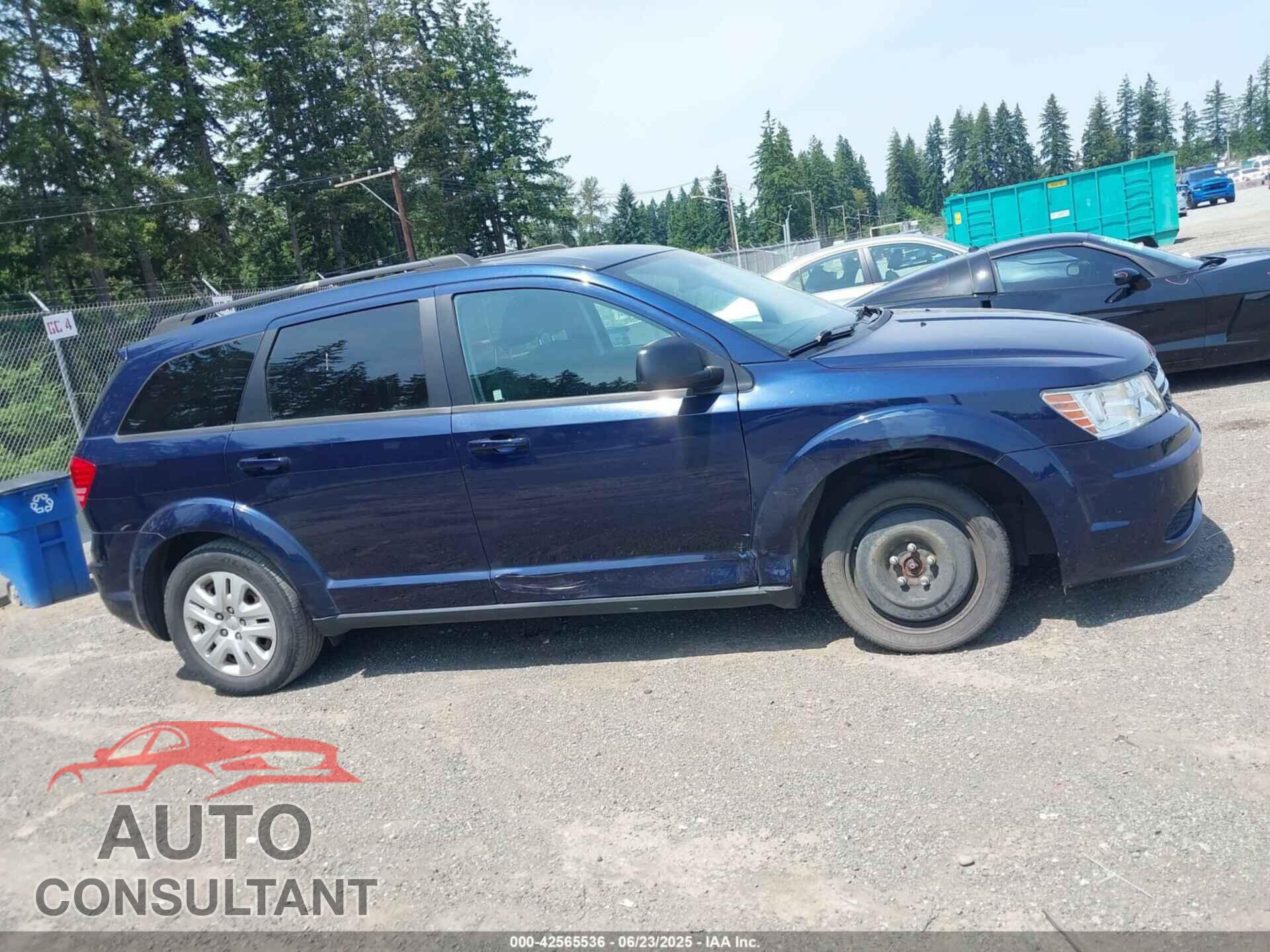 DODGE JOURNEY 2017 - 3C4PDCAB7HT622663