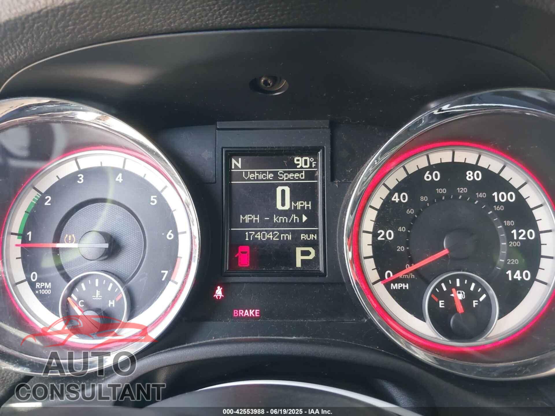 DODGE DURANGO 2013 - 1C4RDHAG9DC678353