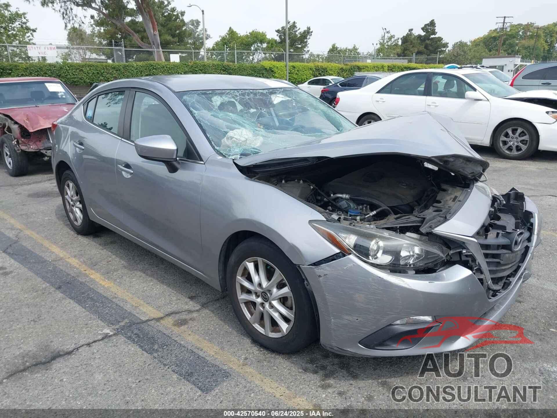 MAZDA MAZDA3 2016 - JM1BM1U70G1278198