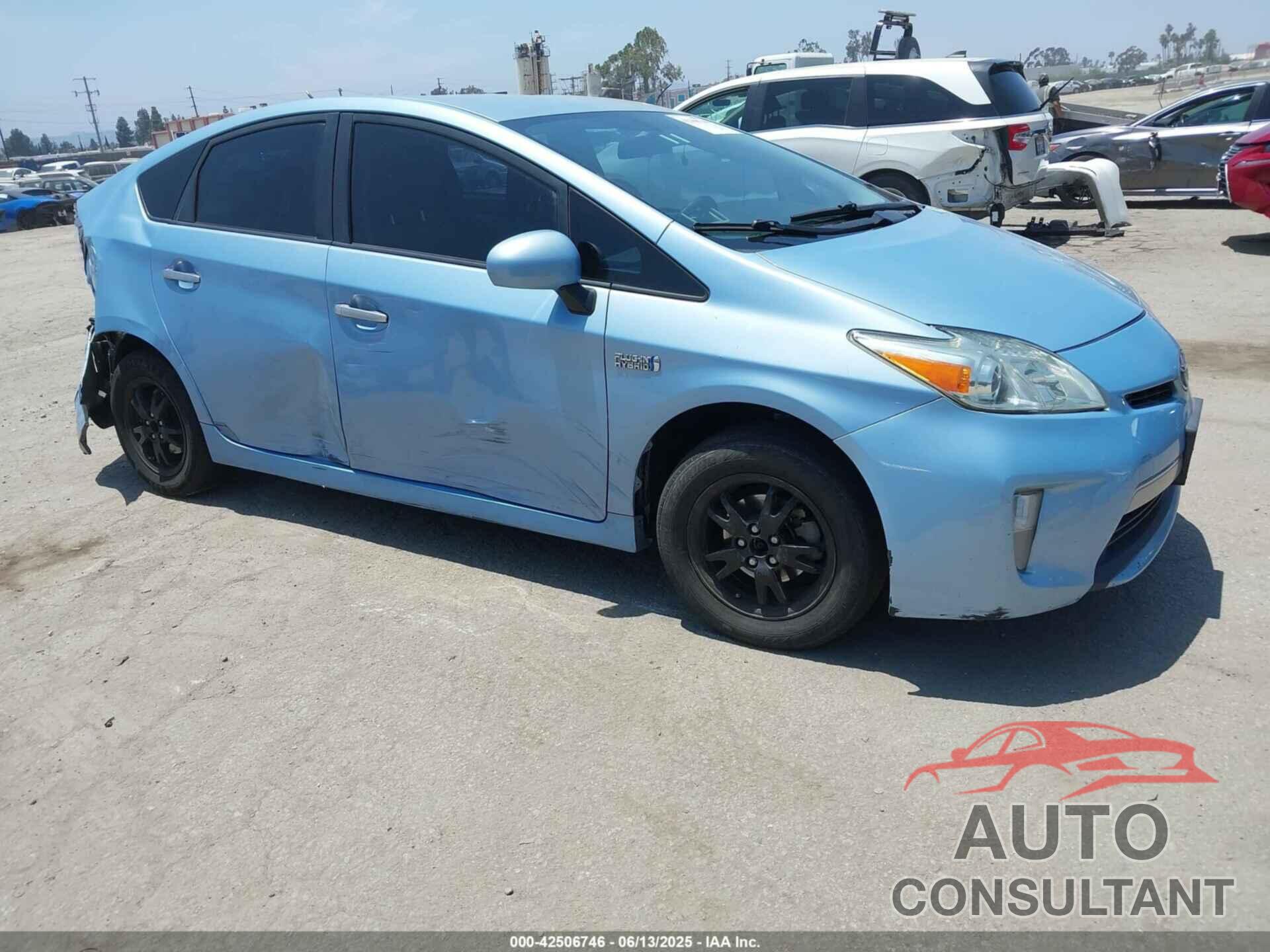 TOYOTA PRIUS PLUG-IN 2014 - JTDKN3DP1E3052679