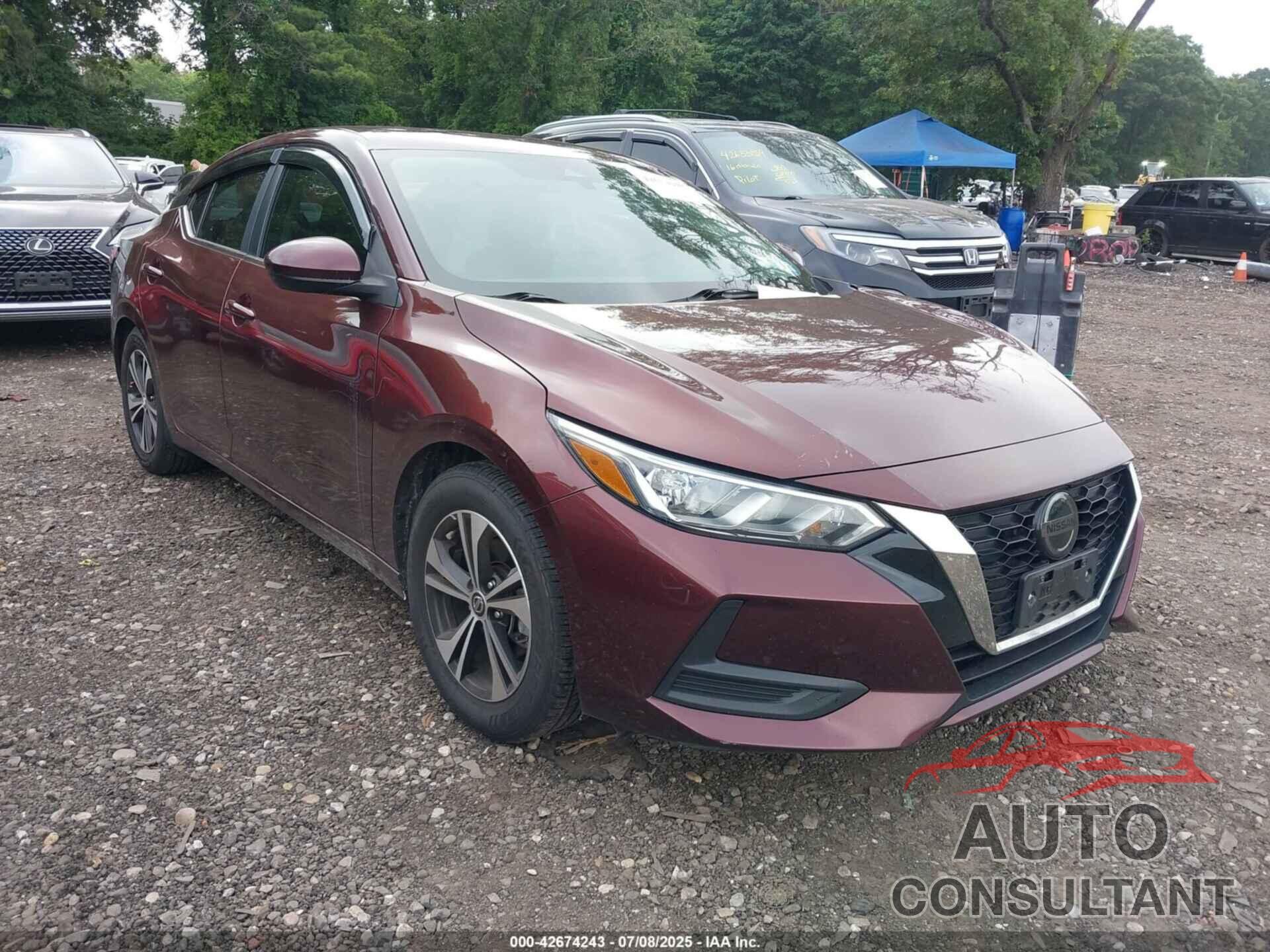 NISSAN SENTRA 2021 - 3N1AB8CV5MY281814