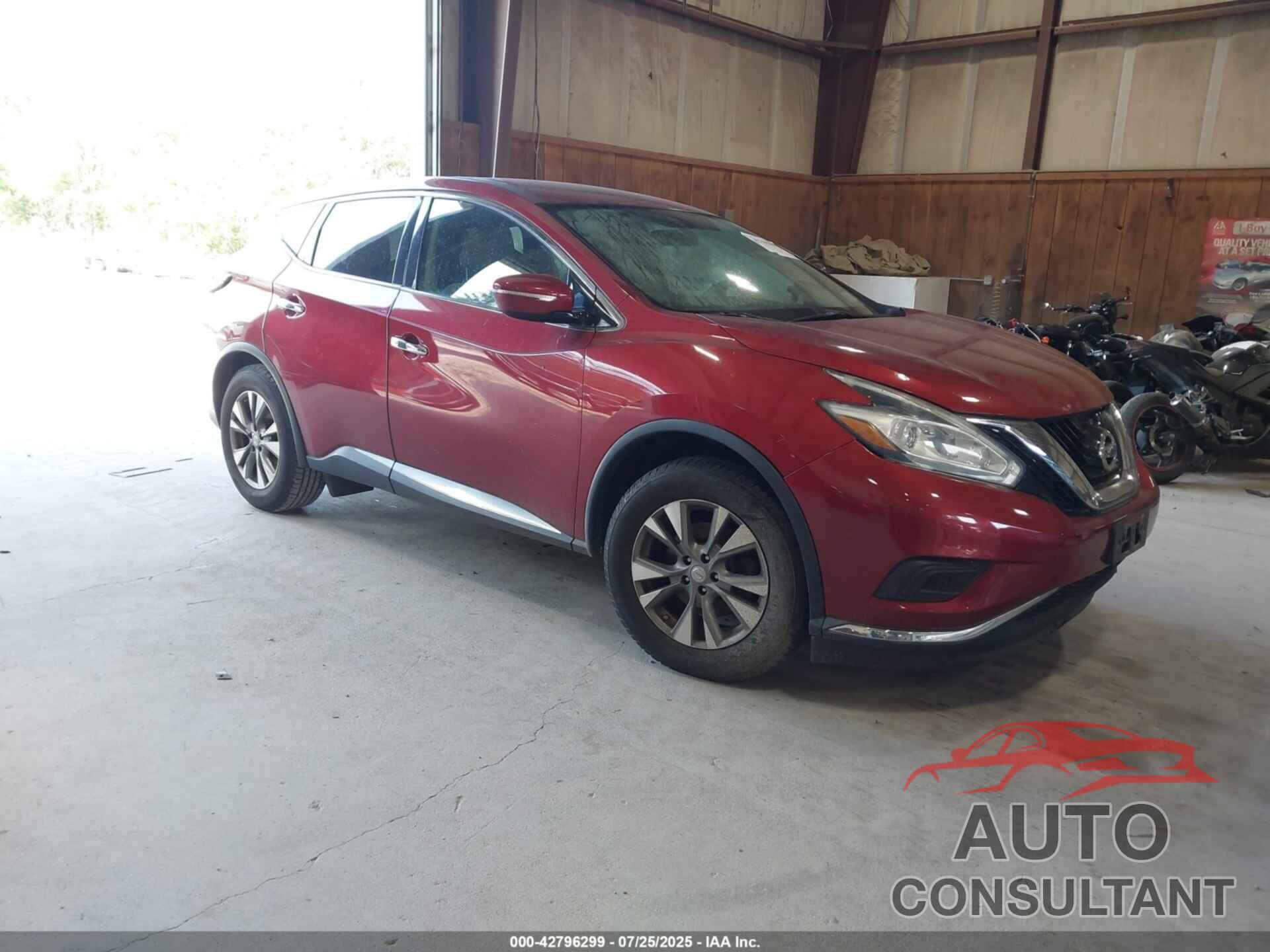 NISSAN MURANO 2015 - 5N1AZ2MH5FN206993