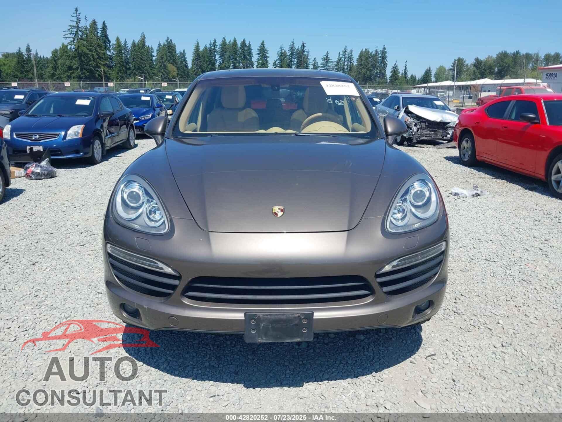 PORSCHE CAYENNE 2012 - WP1AB2A28CLA51211