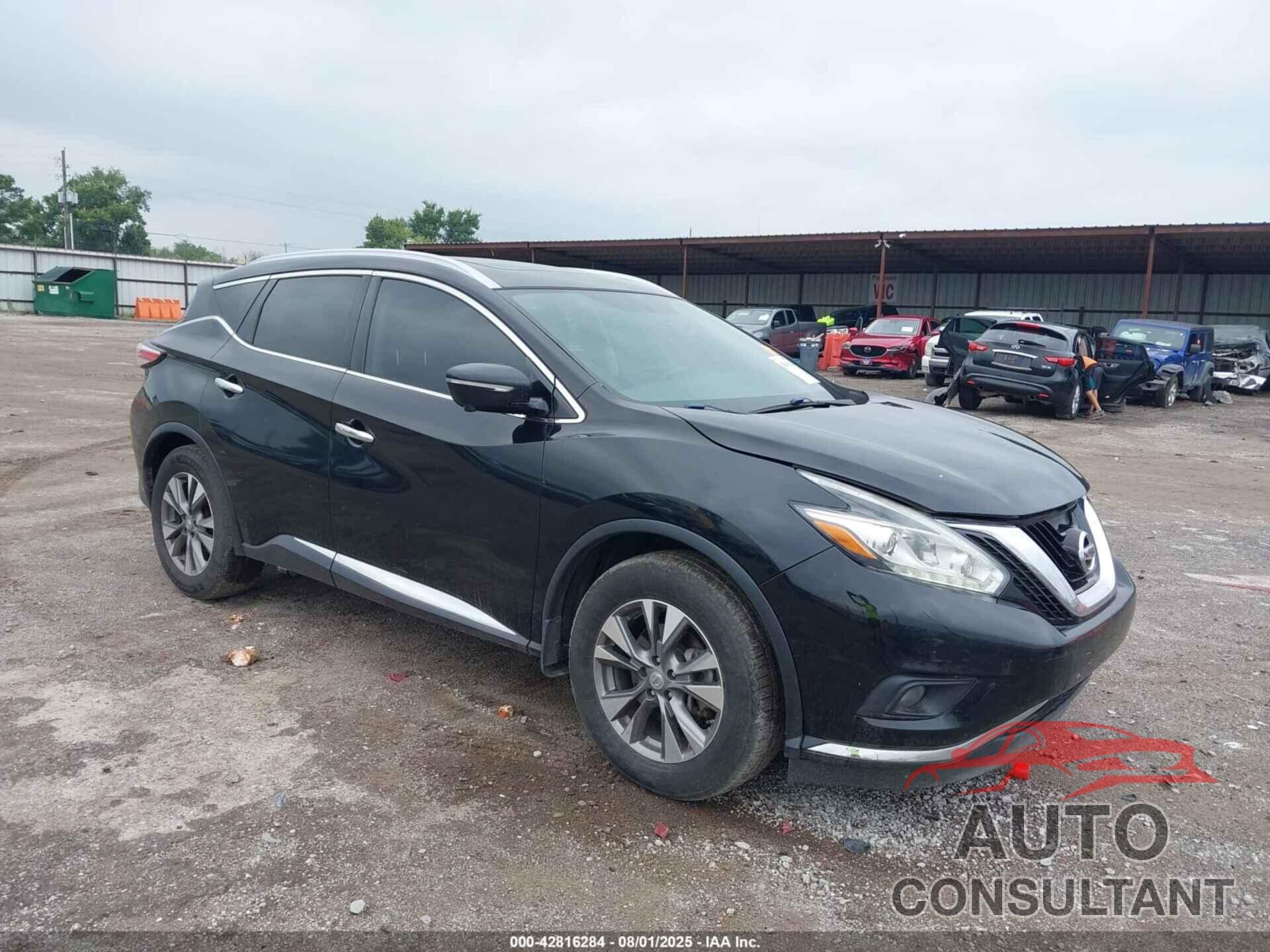 NISSAN MURANO 2015 - 5N1AZ2MH4FN210971