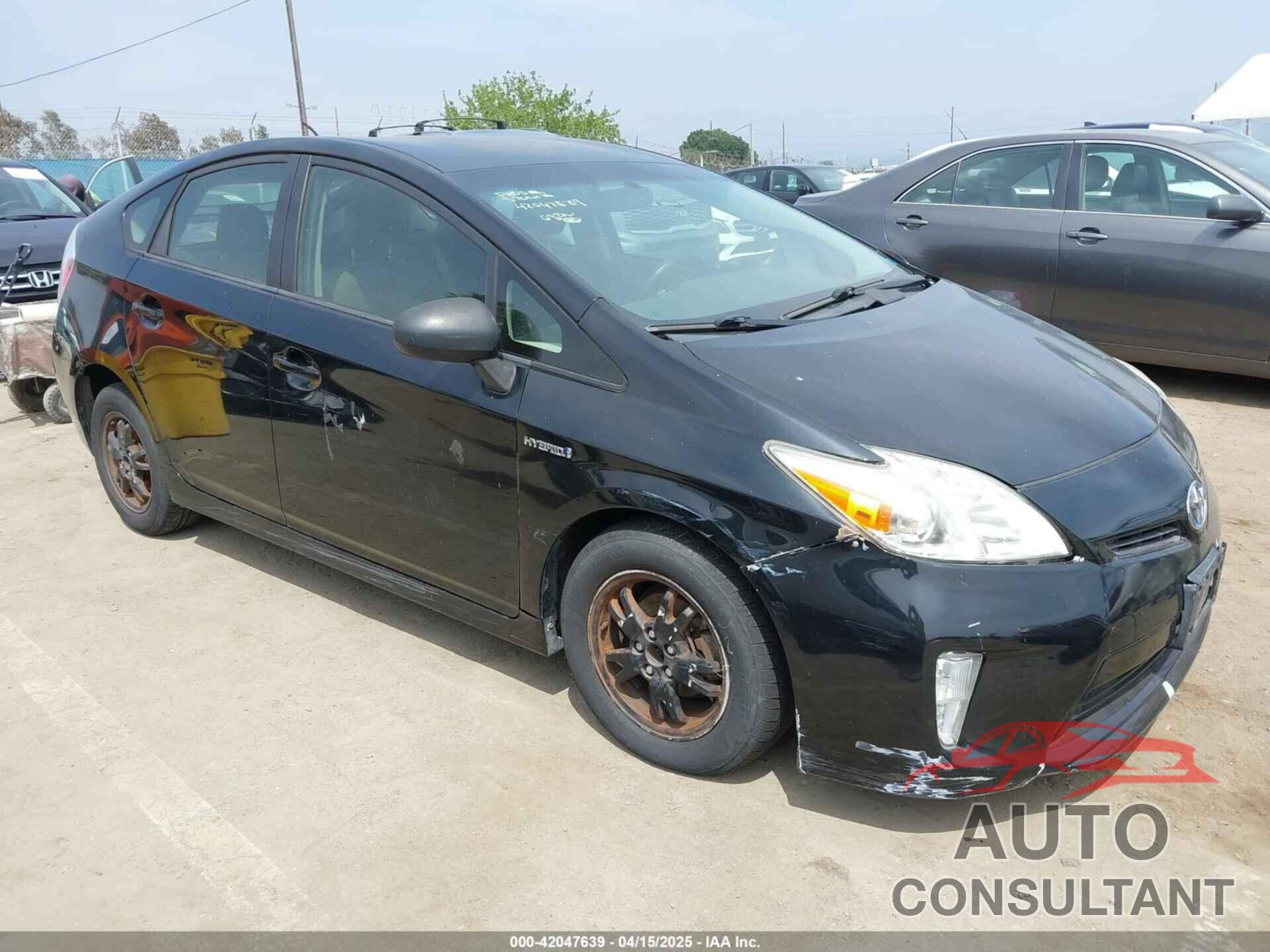 TOYOTA PRIUS 2013 - JTDKN3DU8D1691254