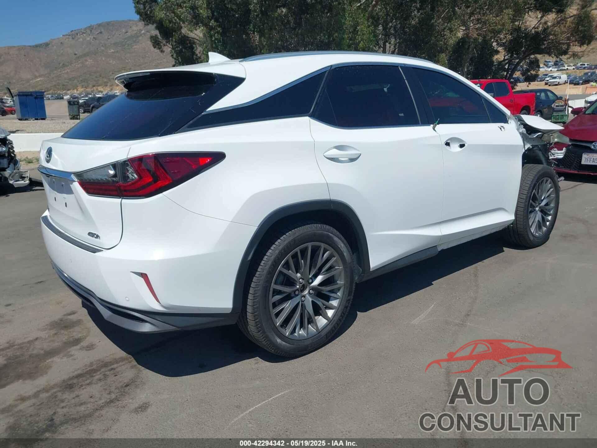 LEXUS RX 450H 2017 - 2T2BGMCA7HC019433