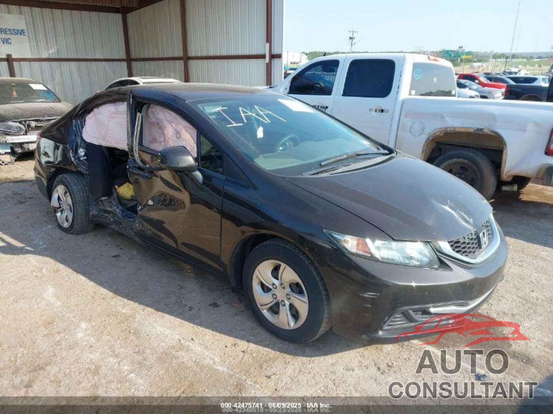 HONDA CIVIC 2013 - 2HGFB2F56DH569344