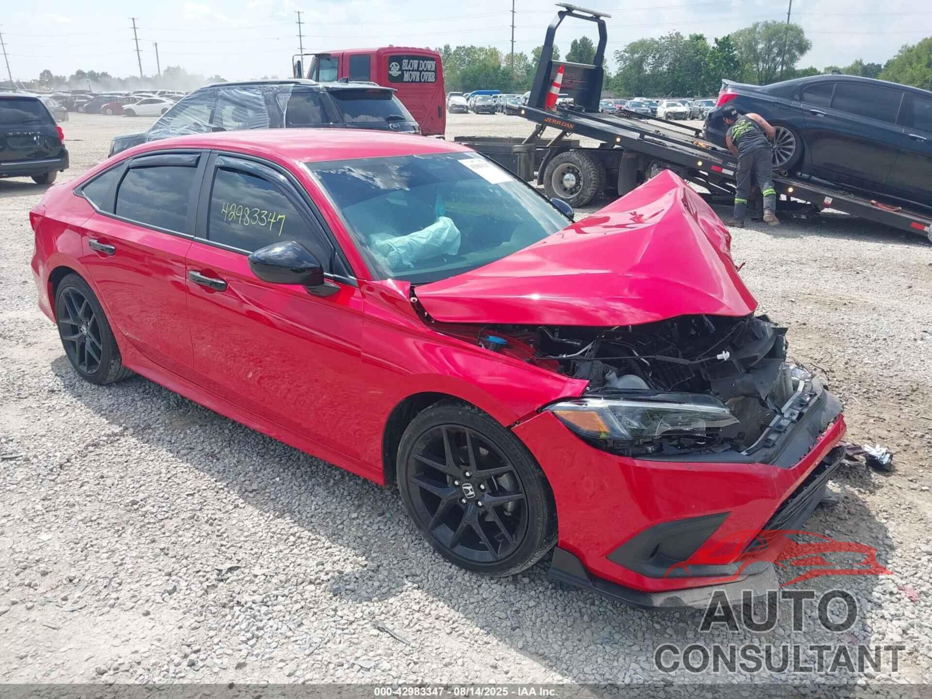 HONDA CIVIC 2022 - 2HGFE2F5XNH585006
