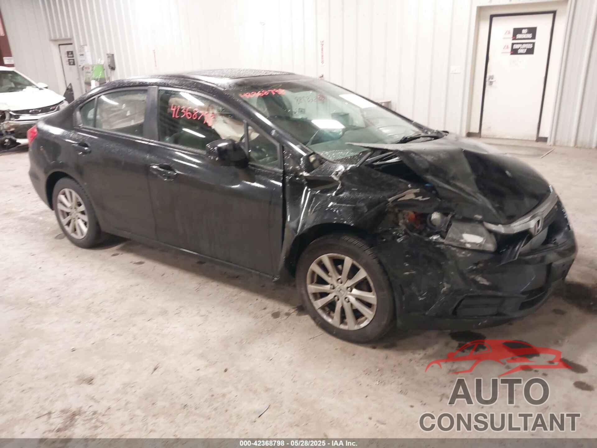 HONDA CIVIC 2012 - 2HGFB2F90CH596105